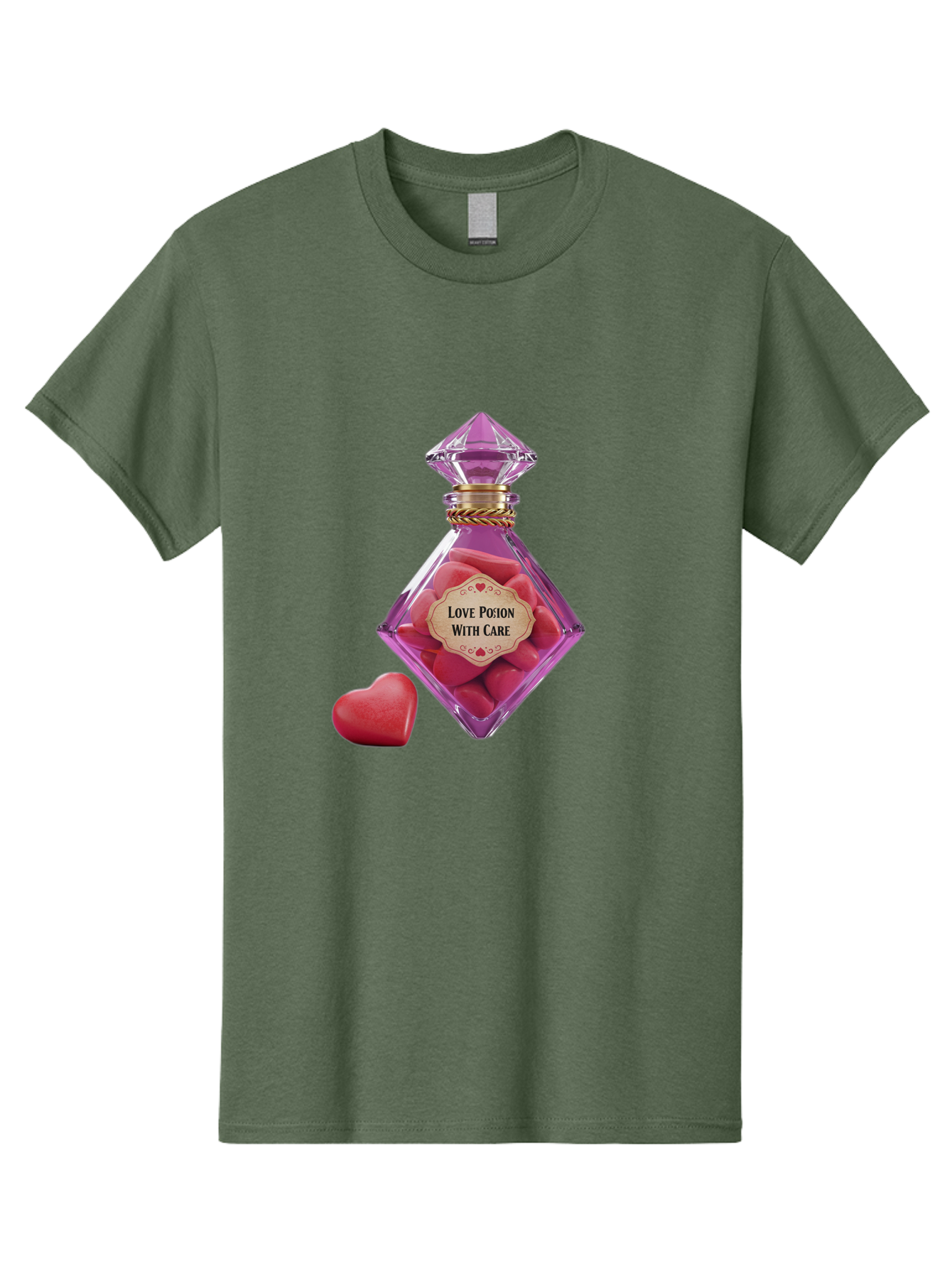 Love-Potion-3 Men'S Graphic Tee, 100% Cotton, Comfortable Casual Summer Wear, Machine Washable, Vintage Camera, Old Camera, Antique Camera, Black Camera, Classic Photography, Photography Equipment, Nostalgic Device, Film Camera, Camera Art Baf898