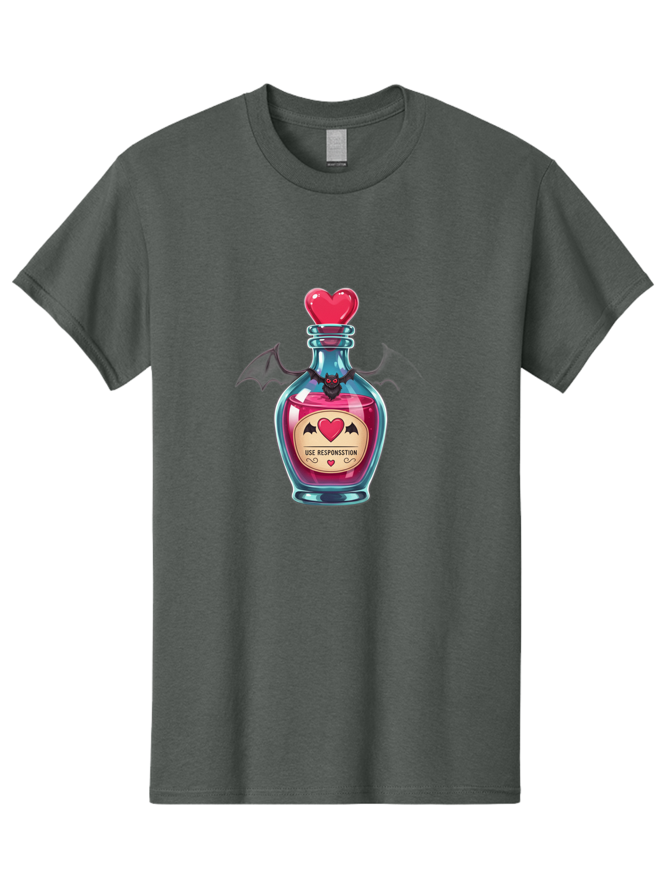 Love-Potion-4 Men'S Graphic Tee, 100% Cotton, Comfortable Casual Summer Wear, Machine Washable, Vintage Camera, Old Camera, Antique Camera, Black Camera, Classic Photography, Photography Equipment, Nostalgic Device, Film Camera, Camera Art Baf899