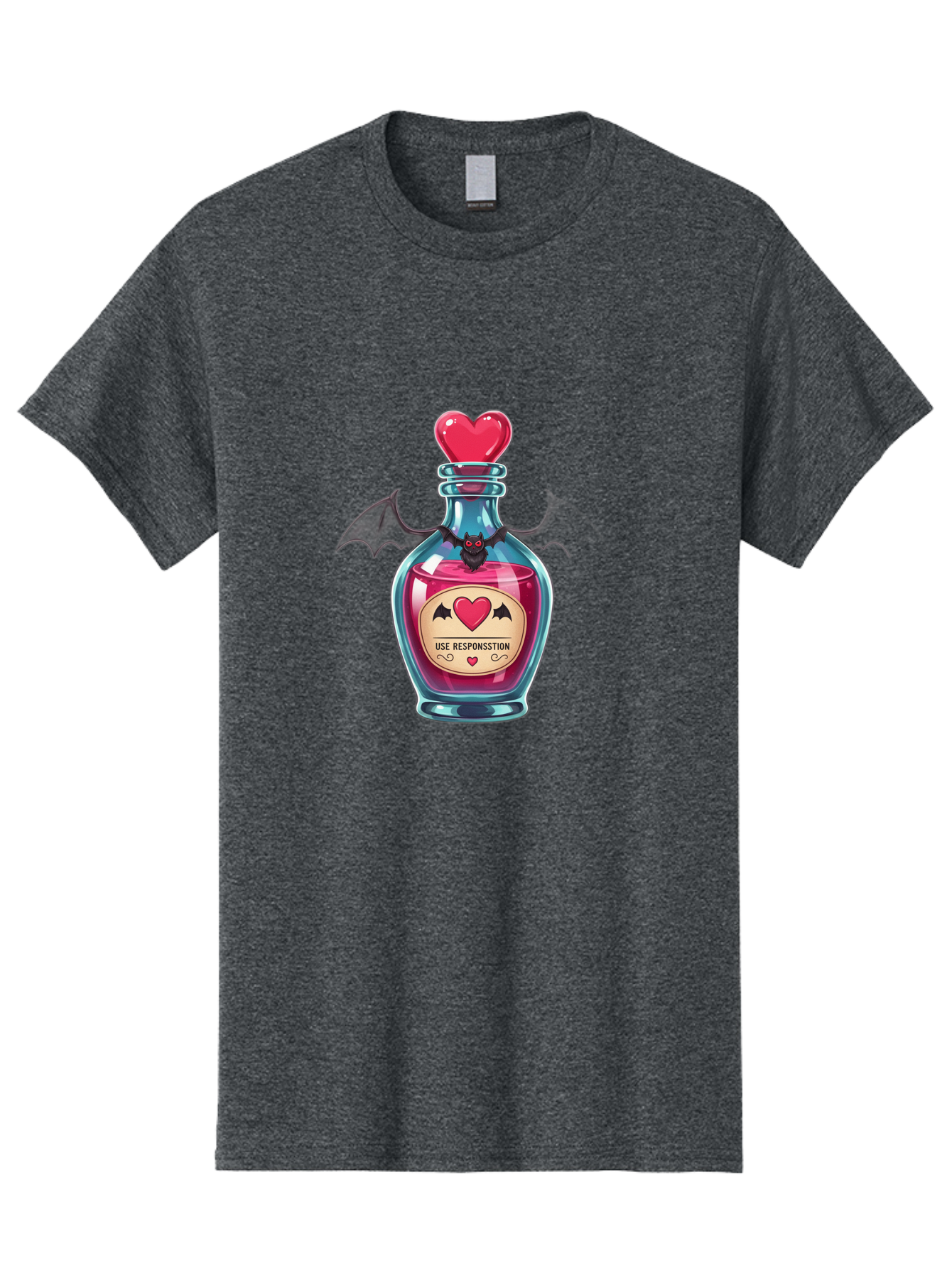 Love-Potion-4 Men'S Graphic Tee, 100% Cotton, Comfortable Casual Summer Wear, Machine Washable, Vintage Camera, Old Camera, Antique Camera, Black Camera, Classic Photography, Photography Equipment, Nostalgic Device, Film Camera, Camera Art Baf899