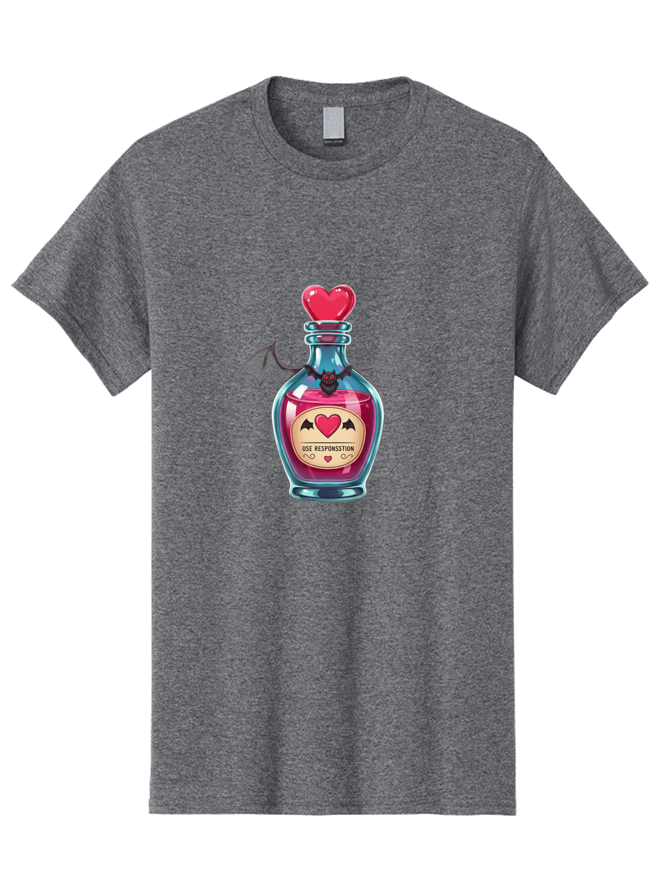 Love-Potion-4 Men'S Graphic Tee, 100% Cotton, Comfortable Casual Summer Wear, Machine Washable, Vintage Camera, Old Camera, Antique Camera, Black Camera, Classic Photography, Photography Equipment, Nostalgic Device, Film Camera, Camera Art Baf899