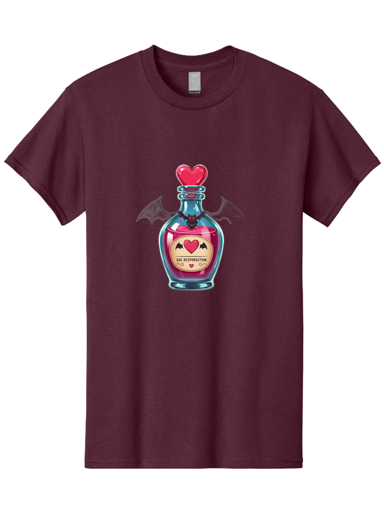 Love-Potion-4 Men'S Graphic Tee, 100% Cotton, Comfortable Casual Summer Wear, Machine Washable, Vintage Camera, Old Camera, Antique Camera, Black Camera, Classic Photography, Photography Equipment, Nostalgic Device, Film Camera, Camera Art Baf899