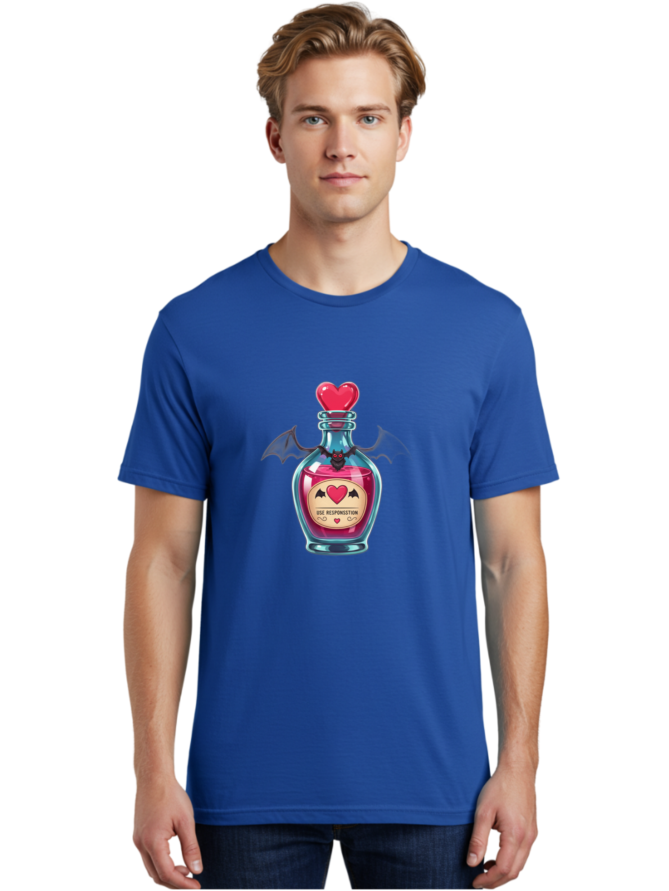 Love-Potion-4 Men'S Graphic Tee, 100% Cotton, Comfortable Casual Summer Wear, Machine Washable, Vintage Camera, Old Camera, Antique Camera, Black Camera, Classic Photography, Photography Equipment, Nostalgic Device, Film Camera, Camera Art Baf899