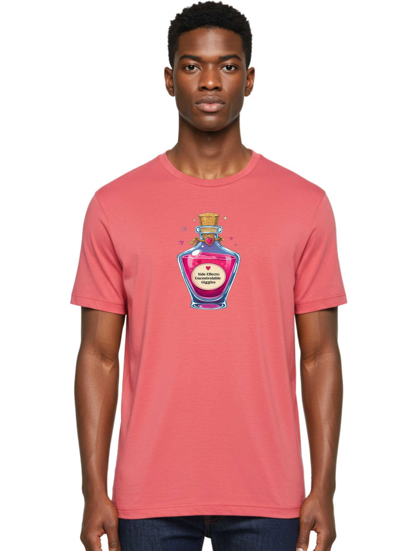 Love-Potion-5 Men'S Graphic Tee, 100% Cotton, Comfortable Casual Summer Wear, Machine Washable, Vintage Camera, Old Camera, Antique Camera, Black Camera, Classic Photography, Photography Equipment, Nostalgic Device, Film Camera, Camera Art Baf900