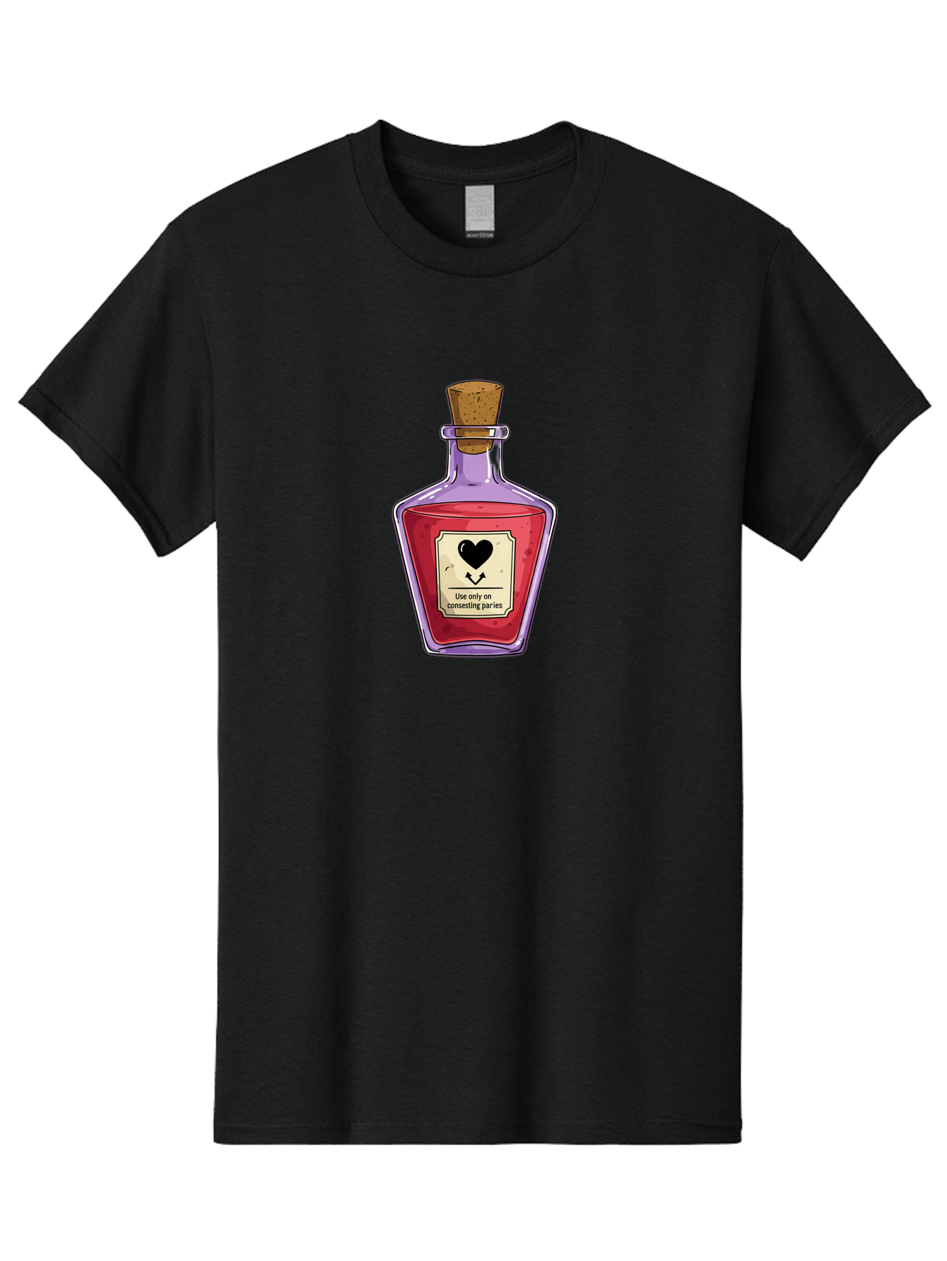 Love-Potion-6 Men'S Graphic Tee, 100% Cotton, Comfortable Casual Summer Wear, Machine Washable, Vintage Camera, Old Camera, Antique Camera, Black Camera, Classic Photography, Photography Equipment, Nostalgic Device, Film Camera, Camera Art Baf901