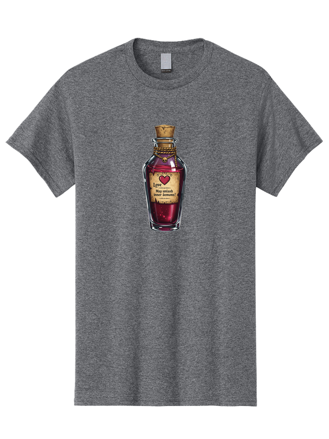 Love-Potion-Bottle-1 Men'S Graphic Tee, 100% Cotton, Comfortable Casual Summer Wear, Machine Washable, Vintage Camera, Old Camera, Antique Camera, Black Camera, Classic Photography, Photography Equipment, Nostalgic Device, Film Camera, Baf902