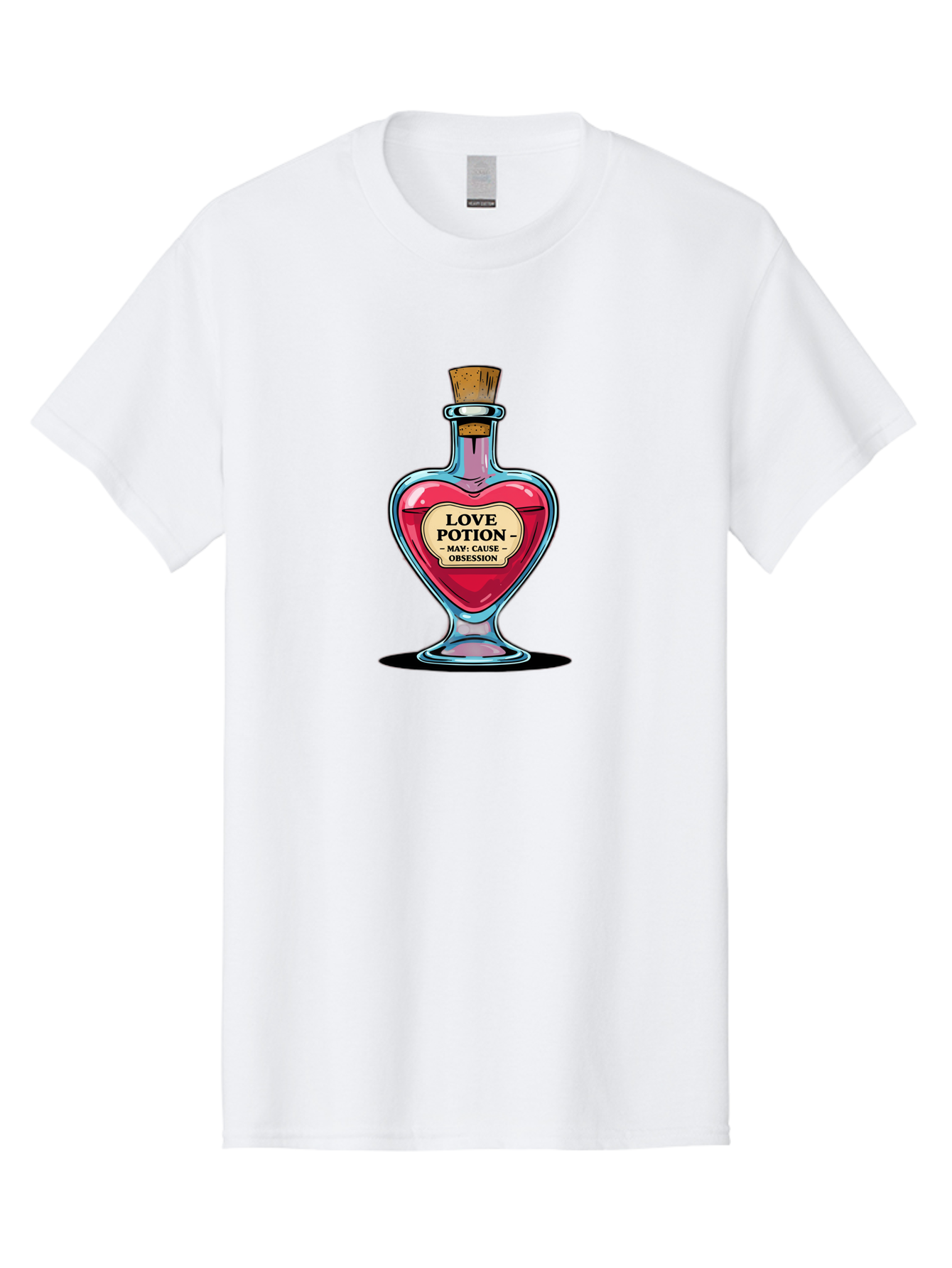 Love-Potion-Bottle Men'S Graphic Tee, 100% Cotton, Comfortable Casual Summer Wear, Machine Washable, Vintage Camera, Old Camera, Antique Camera, Black Camera, Classic Photography, Photography Equipment, Nostalgic Device, Film Camera, Baf903