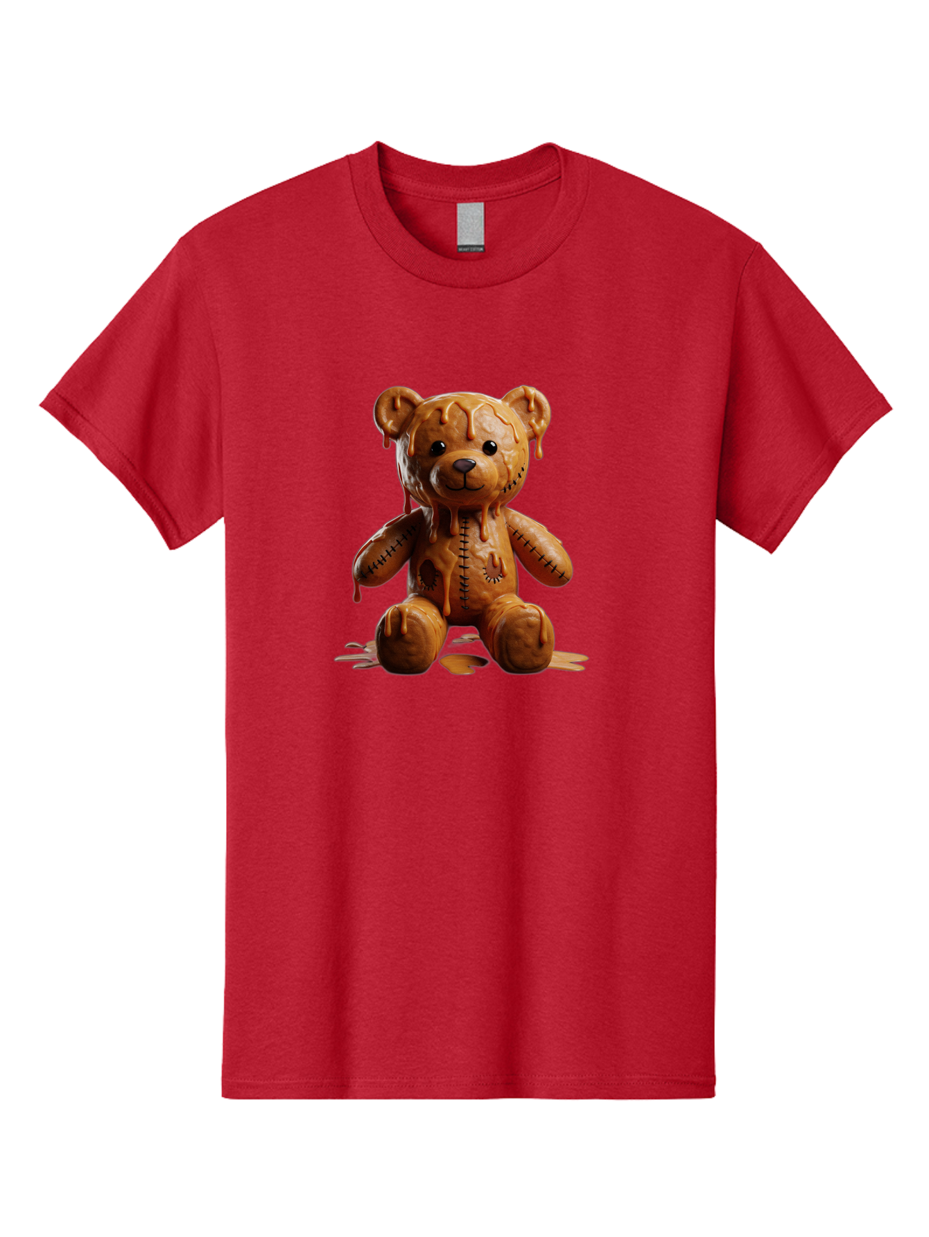 Melting-Teddy-Bear Men'S Graphic Tee, 100% Cotton, Comfortable Casual Summer Wear, Machine Washable, Vintage Camera, Old Camera, Antique Camera, Black Camera, Classic Photography, Photography Equipment, Nostalgic Device, Film Camera, Baf910