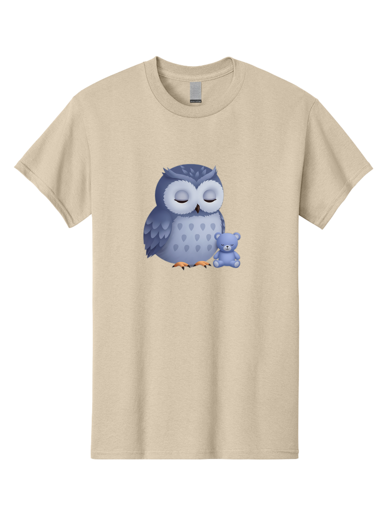 Owl-And-Teddy-2 Men'S Graphic Tee, 100% Cotton, Comfortable Casual Summer Wear, Machine Washable, Vintage Camera, Old Camera, Antique Camera, Black Camera, Classic Photography, Photography Equipment, Nostalgic Device, Film Camera, Camera Art Baf913