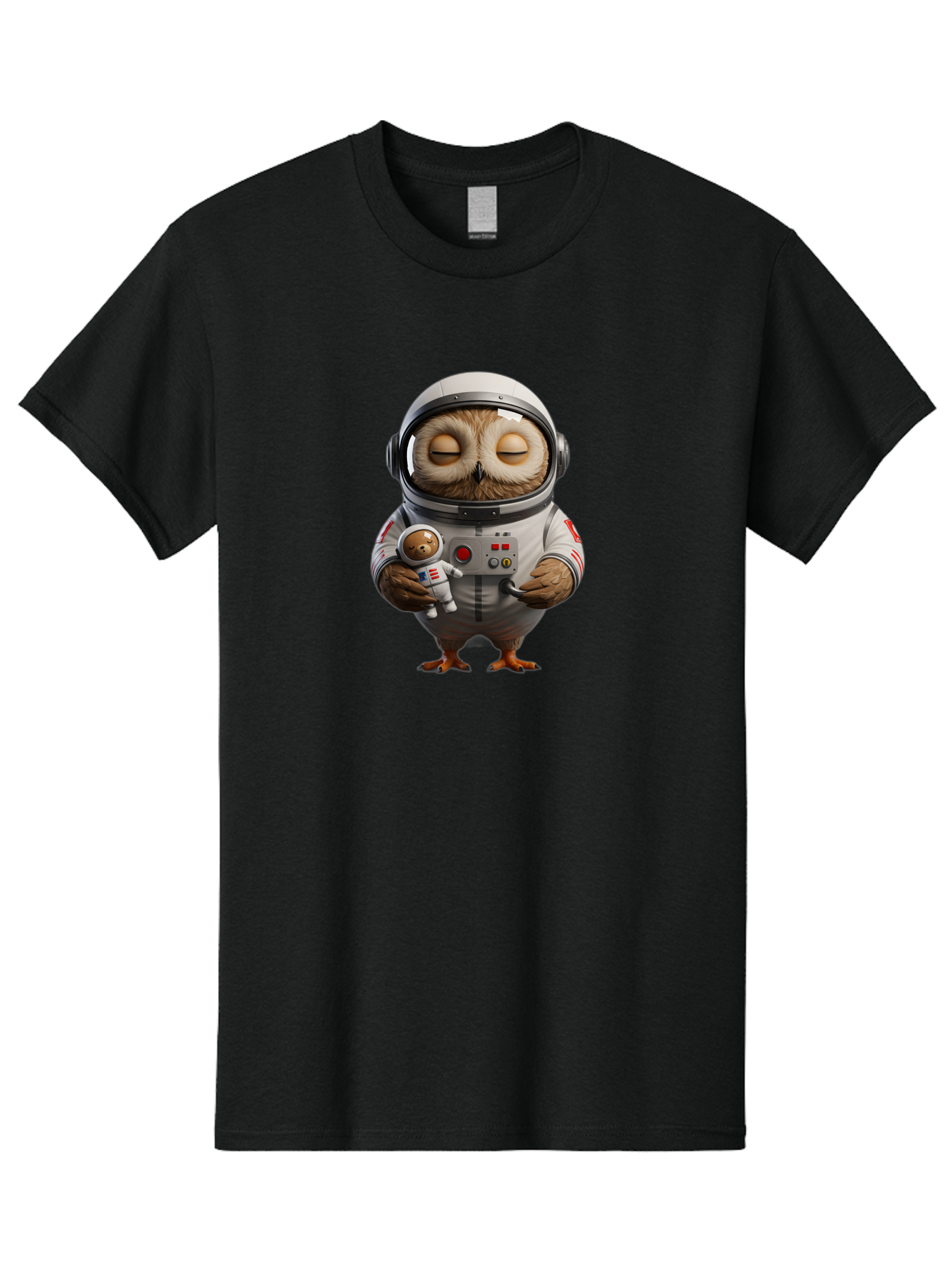 Owl-Astronaut Men'S Graphic Tee, 100% Cotton, Comfortable Casual Summer Wear, Machine Washable, Vintage Camera, Old Camera, Antique Camera, Black Camera, Classic Photography, Photography Equipment, Nostalgic Device, Film Camera, Camera Art Baf915