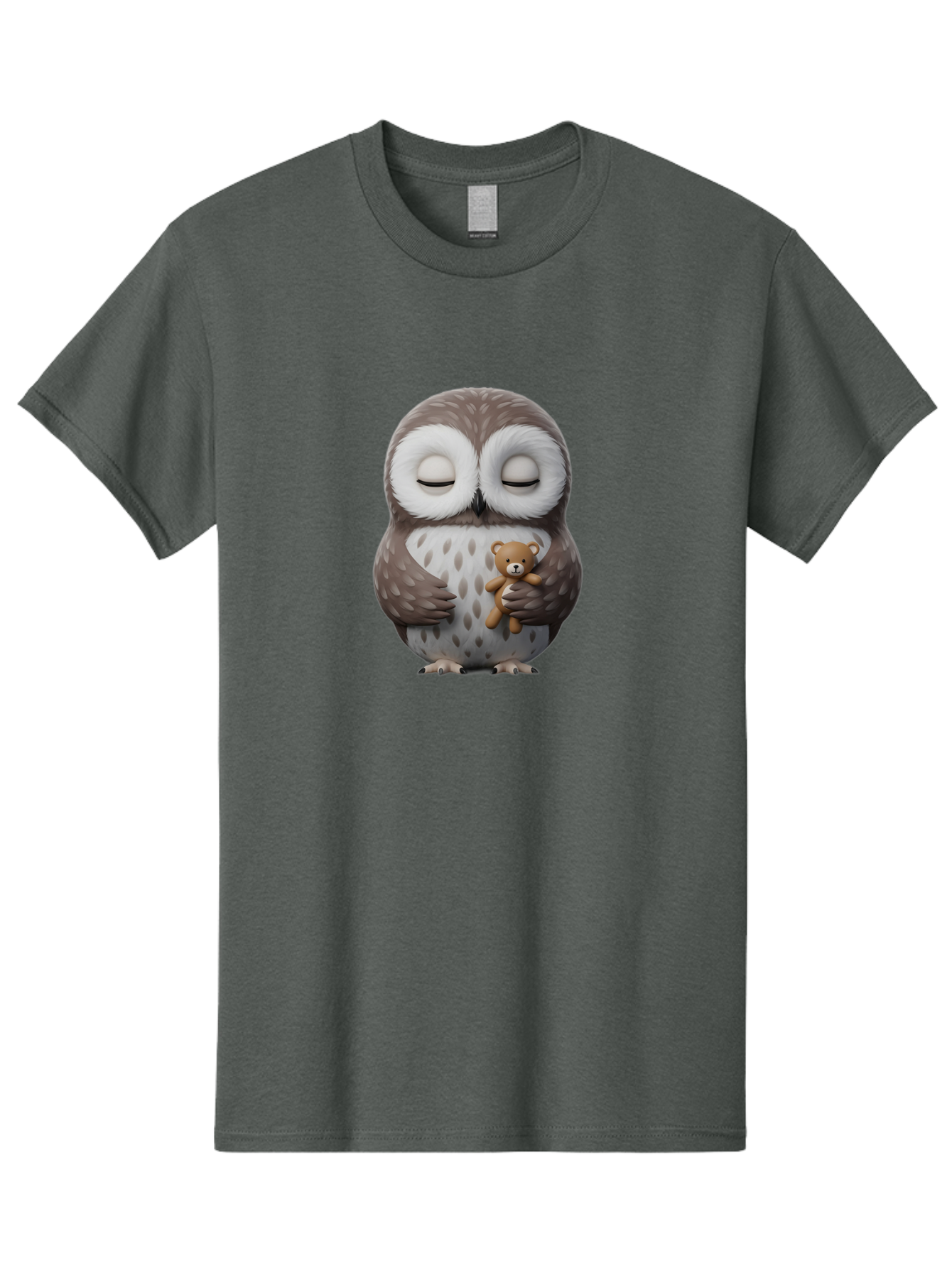 Owl-Hugging-Teddy-3 Men'S Graphic Tee, 100% Cotton, Comfortable Casual Summer Wear, Machine Washable, Vintage Camera, Old Camera, Antique Camera, Black Camera, Classic Photography, Photography Equipment, Nostalgic Device, Film Camera, Baf921
