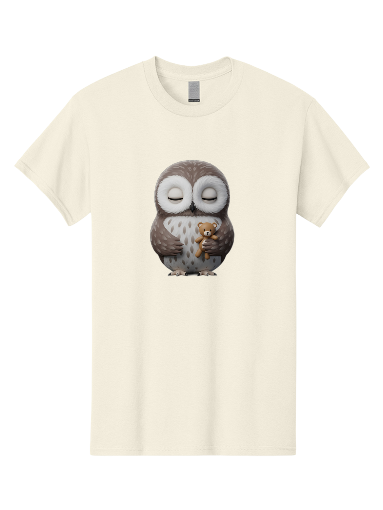 Owl-Hugging-Teddy-3 Men'S Graphic Tee, 100% Cotton, Comfortable Casual Summer Wear, Machine Washable, Vintage Camera, Old Camera, Antique Camera, Black Camera, Classic Photography, Photography Equipment, Nostalgic Device, Film Camera, Baf921