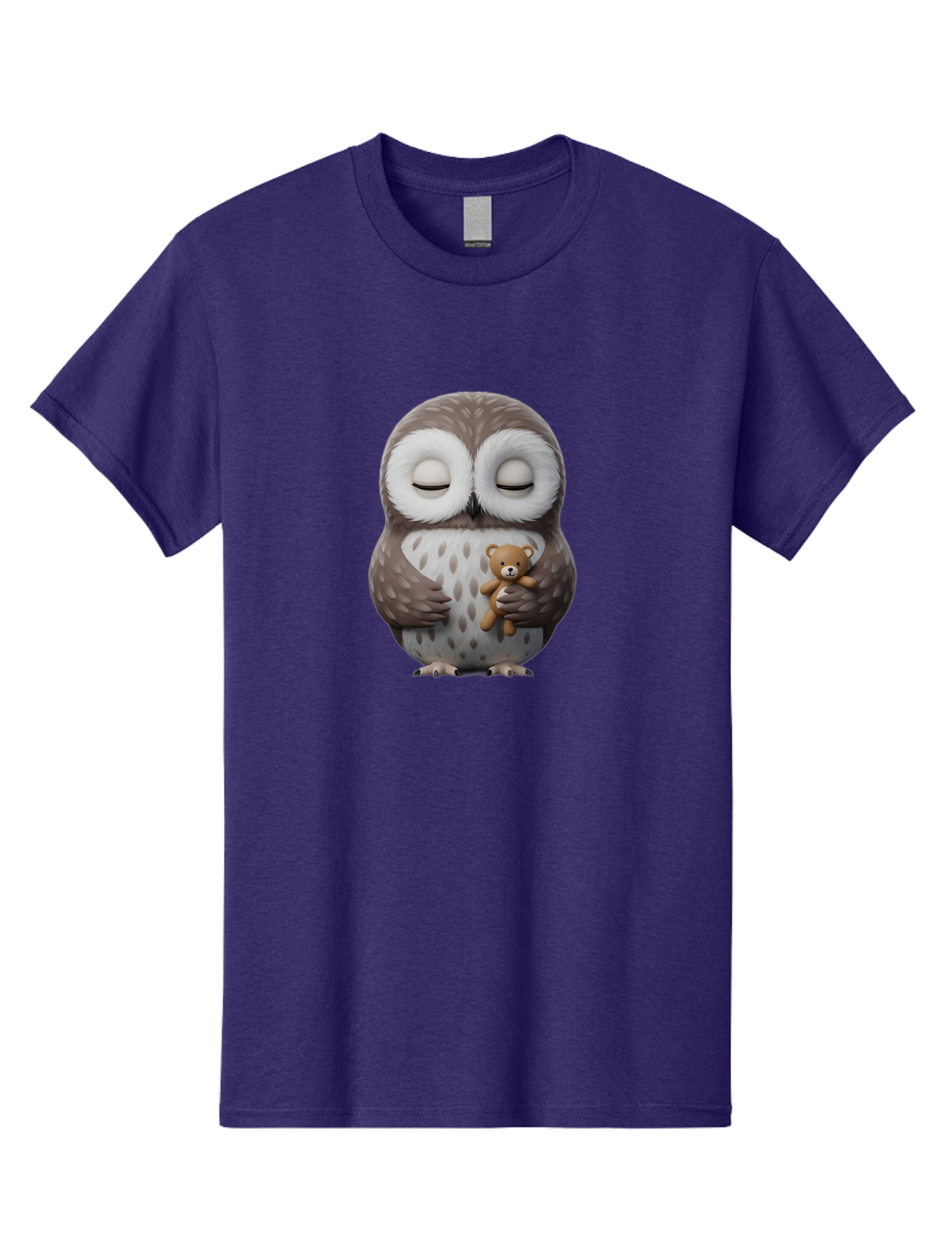 Owl-Hugging-Teddy-3 Men'S Graphic Tee, 100% Cotton, Comfortable Casual Summer Wear, Machine Washable, Vintage Camera, Old Camera, Antique Camera, Black Camera, Classic Photography, Photography Equipment, Nostalgic Device, Film Camera, Baf921