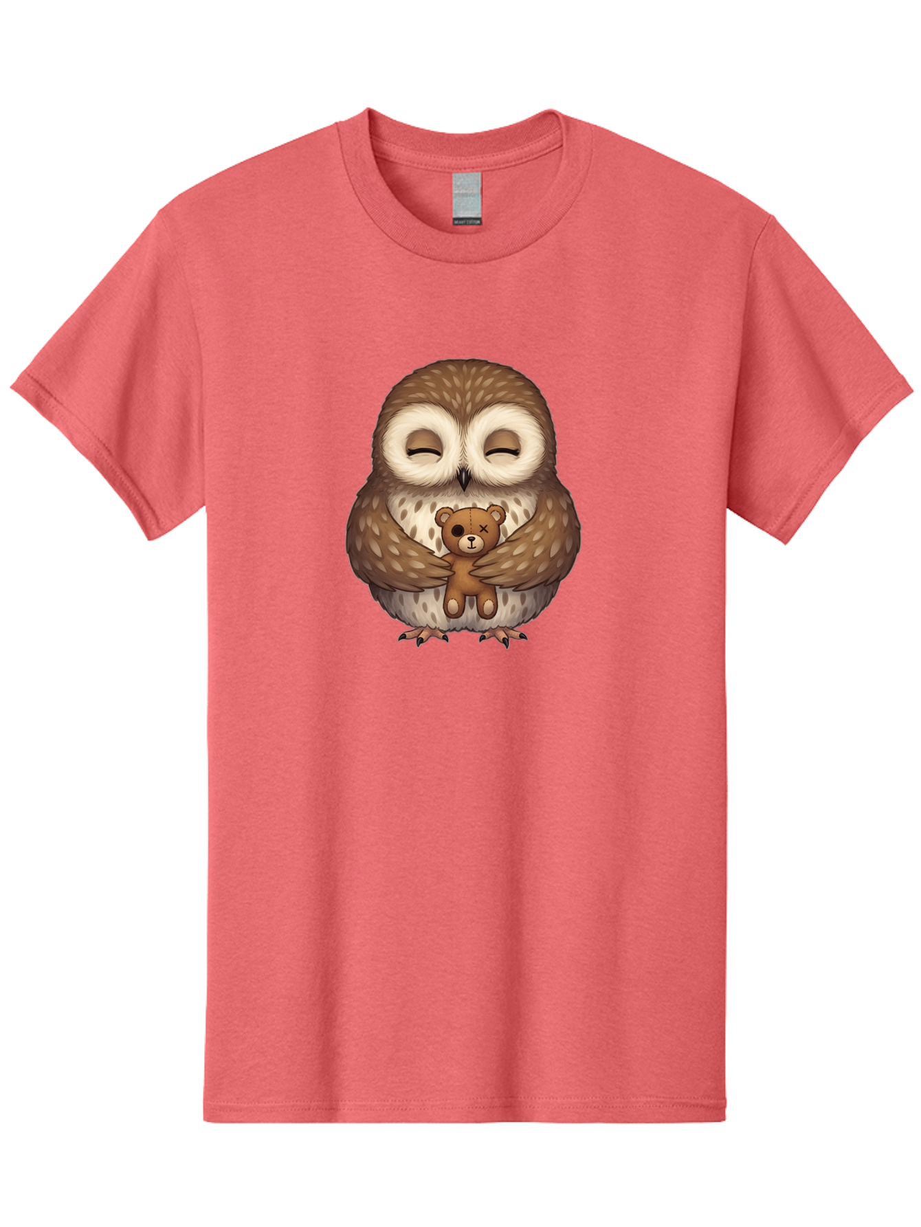 Owl-Hugging-Voodoo-Teddy Men'S Graphic Tee, 100% Cotton, Comfortable Casual Summer Wear, Machine Washable, Vintage Camera, Old Camera, Antique Camera, Black Camera, Classic Photography, Photography Equipment, Nostalgic Device, Film Camera, Baf930