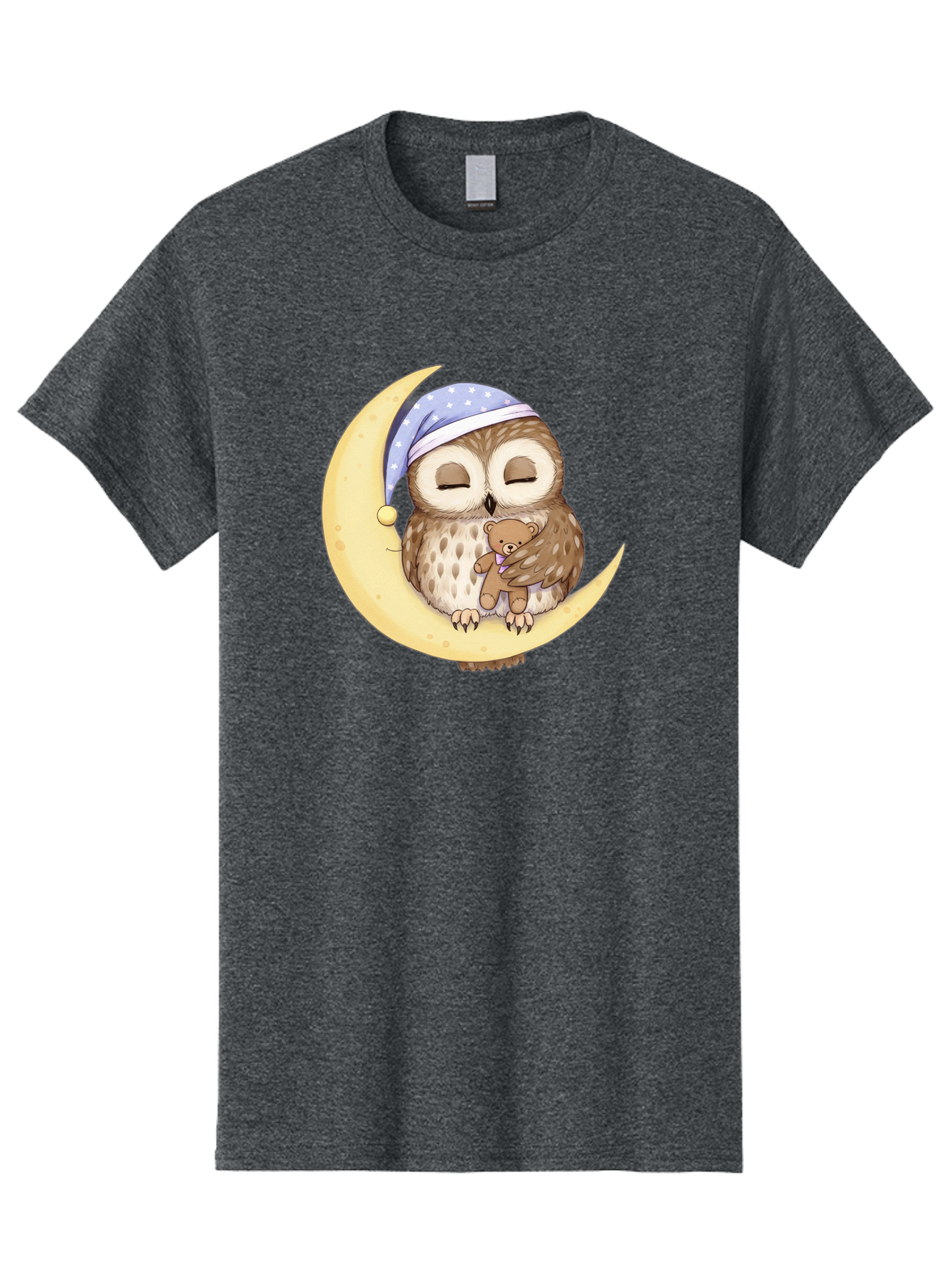 Owl-On-The-Moon Men'S Graphic Tee, 100% Cotton, Comfortable Casual Summer Wear, Machine Washable, Vintage Camera, Old Camera, Antique Camera, Black Camera, Classic Photography, Photography Equipment, Nostalgic Device, Film Camera, Camera Art Baf931