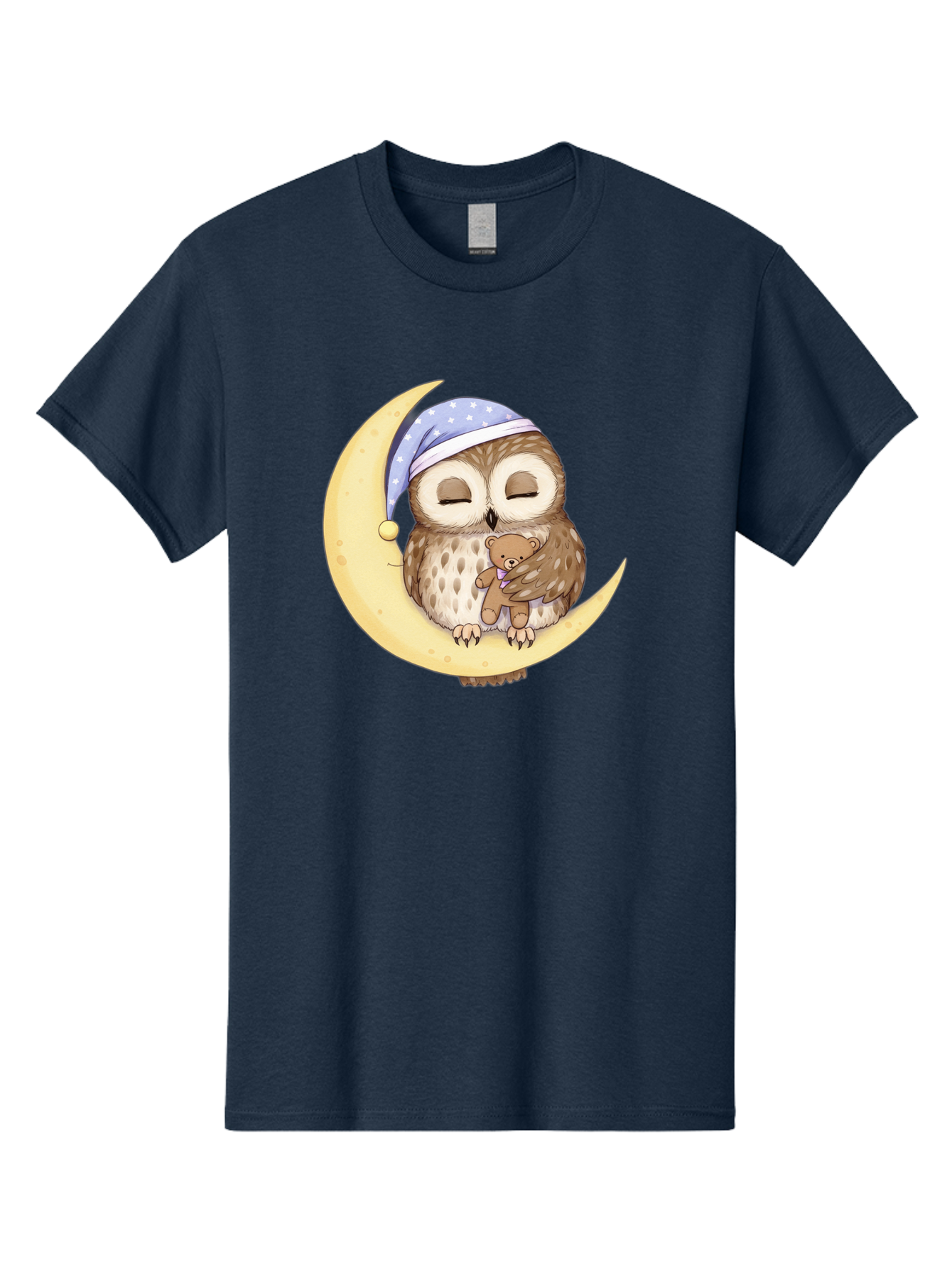 Owl-On-The-Moon Men'S Graphic Tee, 100% Cotton, Comfortable Casual Summer Wear, Machine Washable, Vintage Camera, Old Camera, Antique Camera, Black Camera, Classic Photography, Photography Equipment, Nostalgic Device, Film Camera, Camera Art Baf931