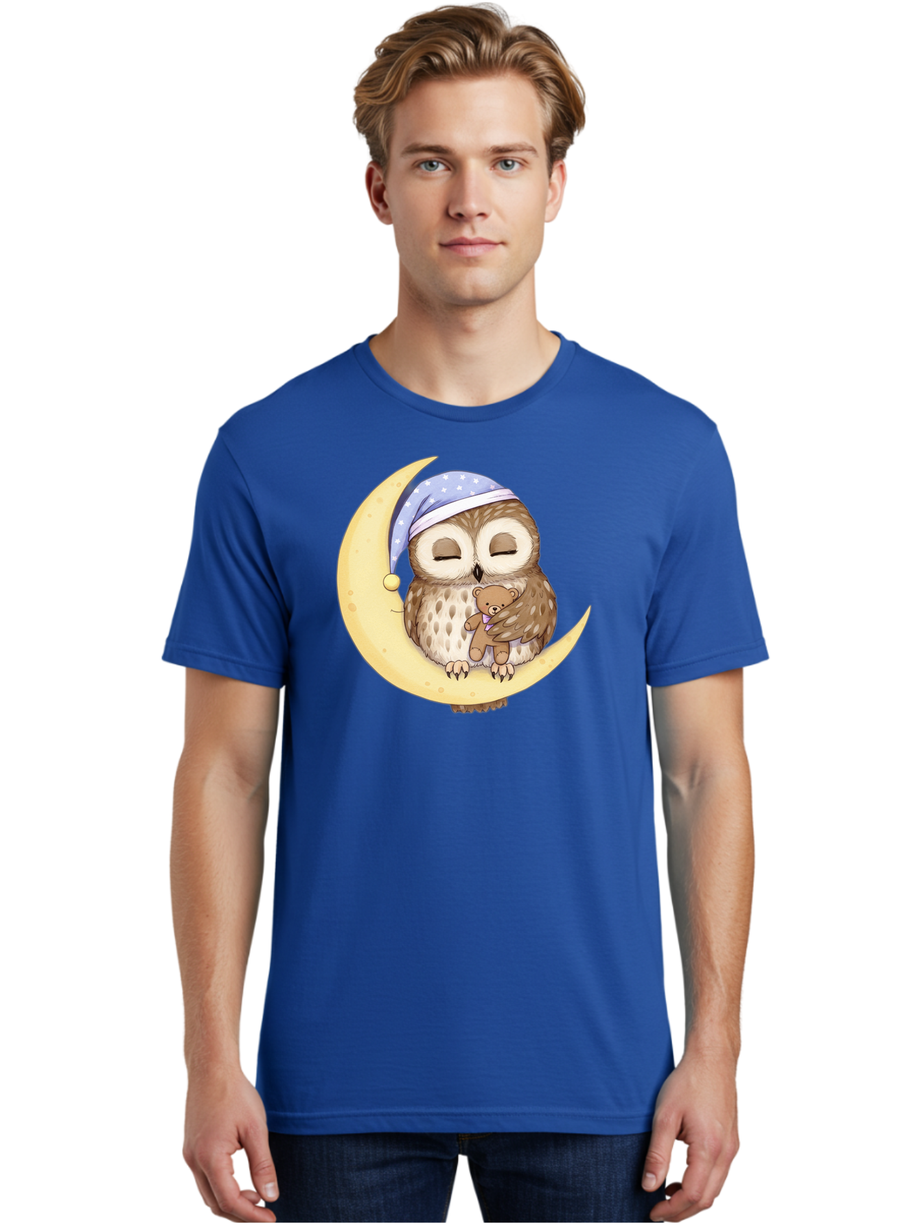 Owl-On-The-Moon Men'S Graphic Tee, 100% Cotton, Comfortable Casual Summer Wear, Machine Washable, Vintage Camera, Old Camera, Antique Camera, Black Camera, Classic Photography, Photography Equipment, Nostalgic Device, Film Camera, Camera Art Baf931