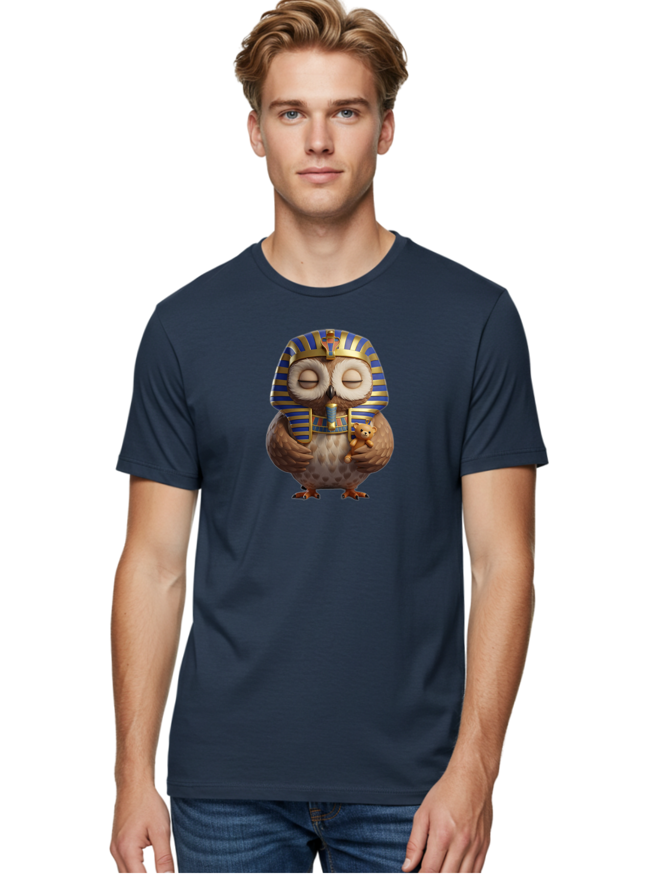 Owl-Pharaoh Men'S Graphic Tee, 100% Cotton, Comfortable Casual Summer Wear, Machine Washable, Vintage Camera, Old Camera, Antique Camera, Black Camera, Classic Photography, Photography Equipment, Nostalgic Device, Film Camera, Camera Art Baf932