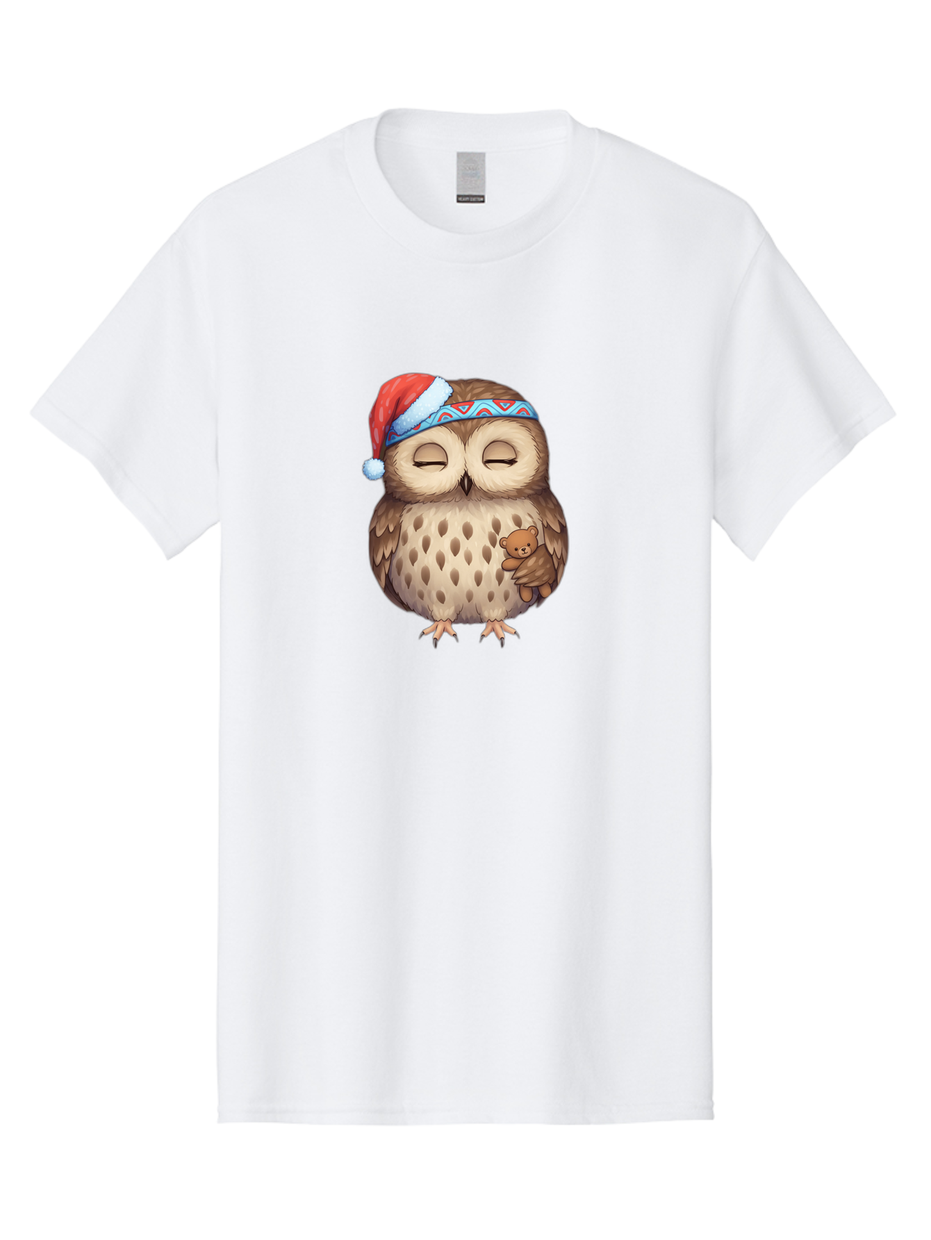 Owl-With-Santa-Hat Men'S Graphic Tee, 100% Cotton, Comfortable Casual Summer Wear, Machine Washable, Vintage Camera, Old Camera, Antique Camera, Black Camera, Classic Photography, Photography Equipment, Nostalgic Device, Film Camera, Baf934
