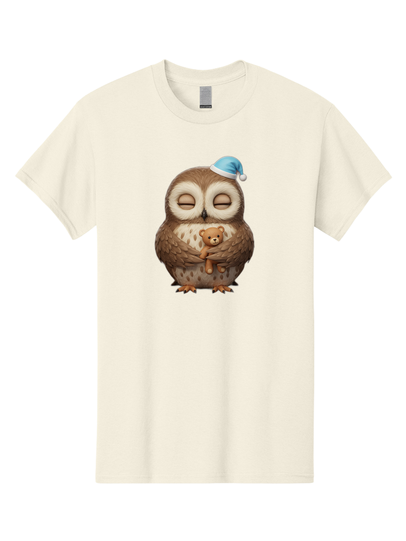 Owl-With-Teddy Men'S Graphic Tee, 100% Cotton, Comfortable Casual Summer Wear, Machine Washable, Vintage Camera, Old Camera, Antique Camera, Black Camera, Classic Photography, Photography Equipment, Nostalgic Device, Film Camera, Camera Art Baf941
