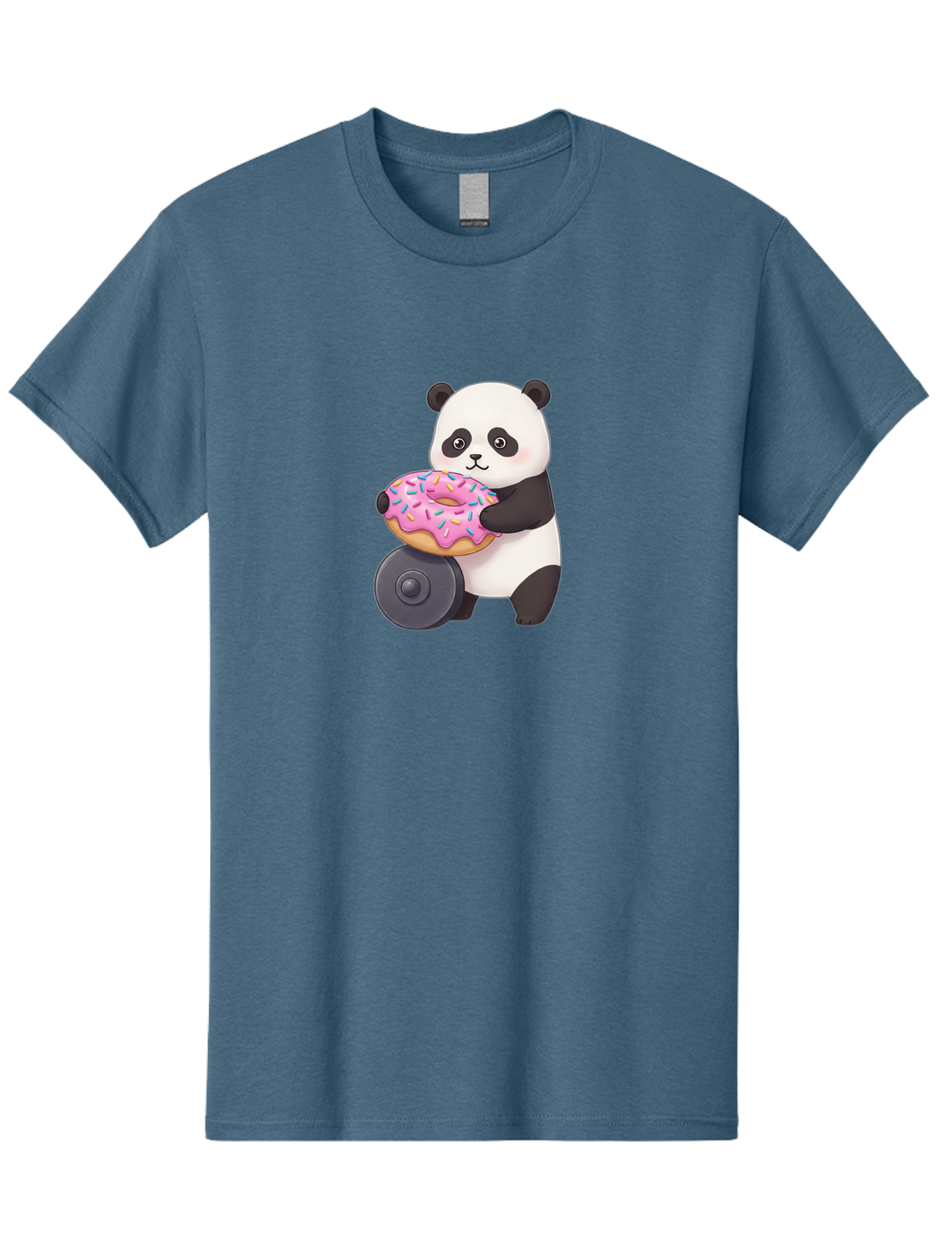 Panda-Donut Men'S Graphic Tee, 100% Cotton, Comfortable Casual Summer Wear, Machine Washable, Vintage Camera, Old Camera, Antique Camera, Black Camera, Classic Photography, Photography Equipment, Nostalgic Device, Film Camera, Camera Art Baf943