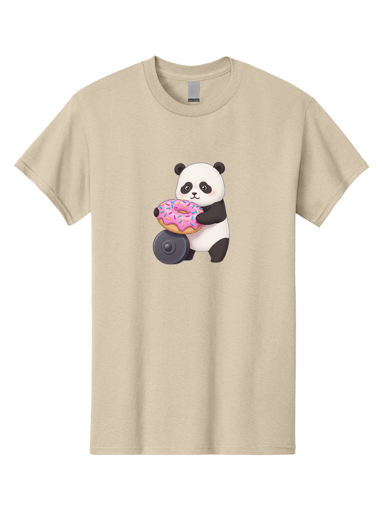 Panda-Donut Men'S Graphic Tee, 100% Cotton, Comfortable Casual Summer Wear, Machine Washable, Vintage Camera, Old Camera, Antique Camera, Black Camera, Classic Photography, Photography Equipment, Nostalgic Device, Film Camera, Camera Art Baf943