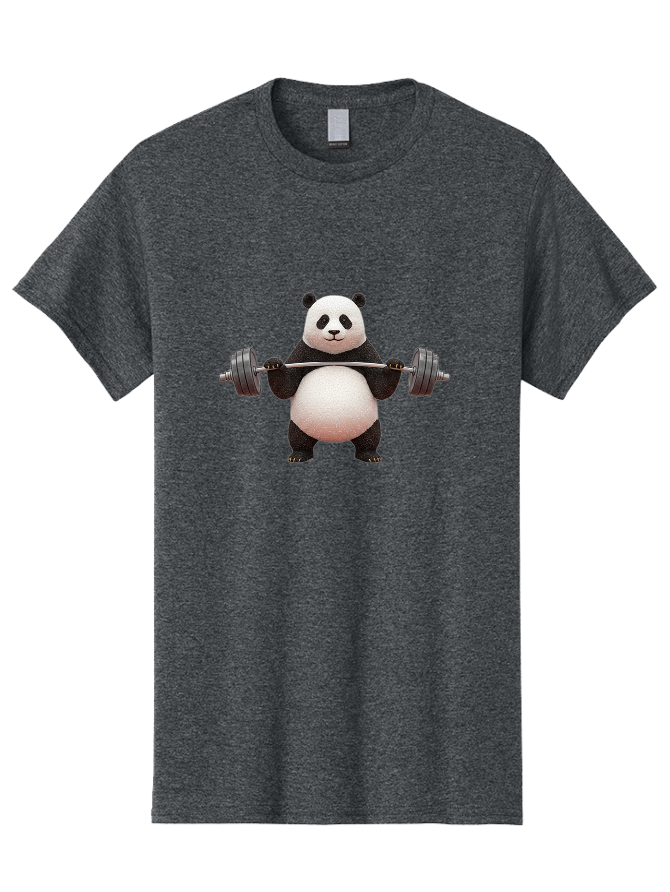 Panda-Lifting-Barbell Men'S Graphic Tee, 100% Cotton, Comfortable Casual Summer Wear, Machine Washable, Vintage Camera, Old Camera, Antique Camera, Black Camera, Classic Photography, Photography Equipment, Nostalgic Device, Film Camera, Baf945
