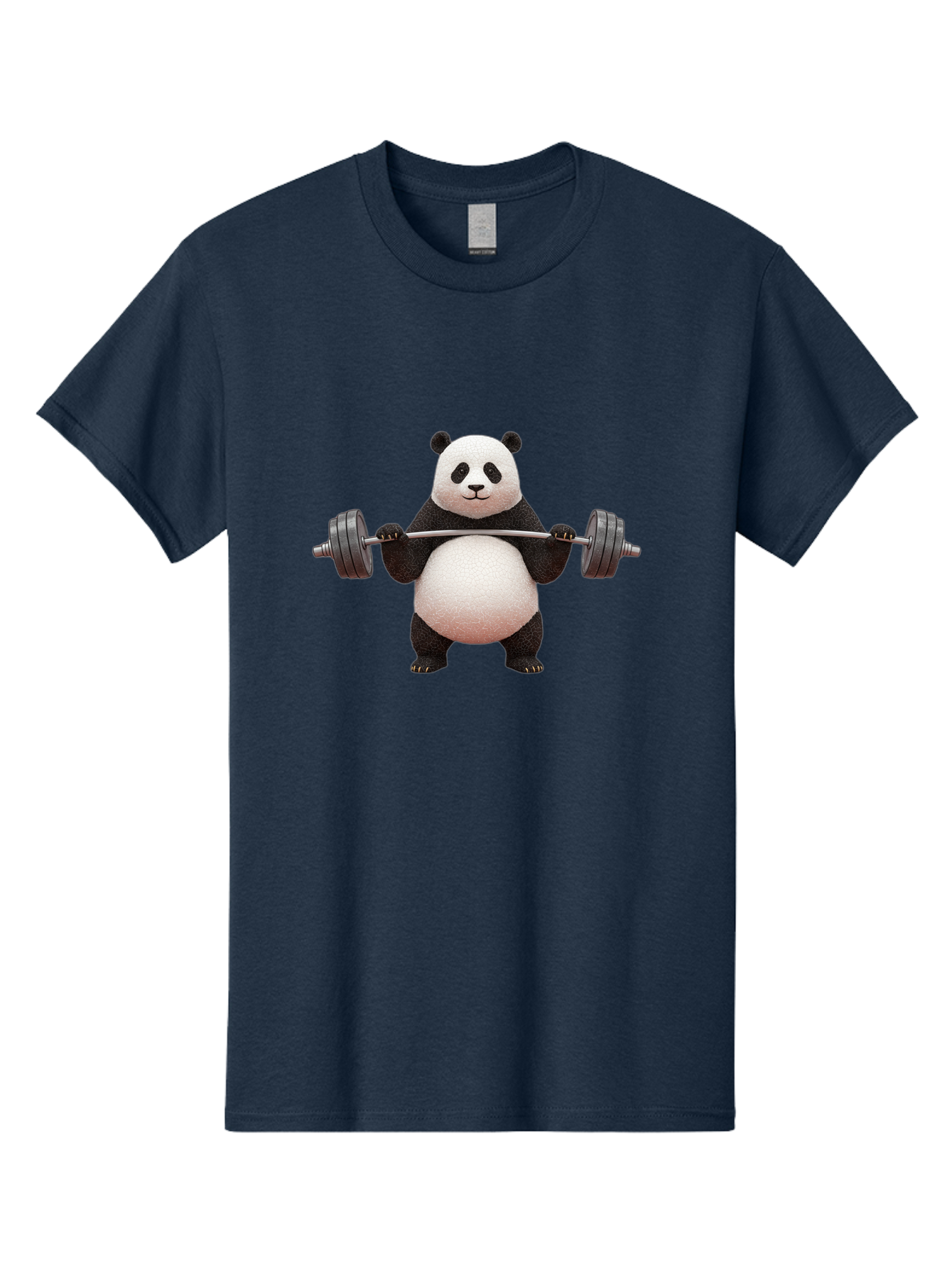 Panda-Lifting-Barbell Men'S Graphic Tee, 100% Cotton, Comfortable Casual Summer Wear, Machine Washable, Vintage Camera, Old Camera, Antique Camera, Black Camera, Classic Photography, Photography Equipment, Nostalgic Device, Film Camera, Baf945