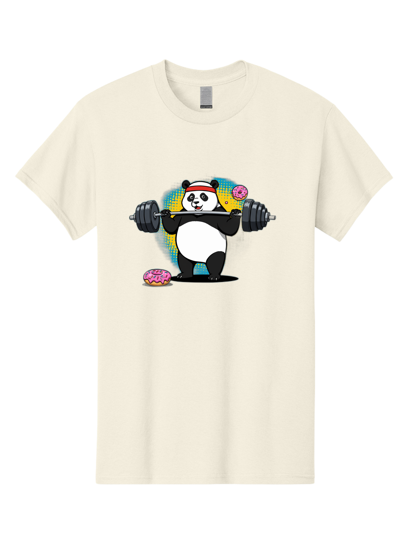 Panda-Lifting-Weights-2 Men'S Graphic Tee, 100% Cotton, Comfortable Casual Summer Wear, Machine Washable, Vintage Camera, Old Camera, Antique Camera, Black Camera, Classic Photography, Photography Equipment, Nostalgic Device, Film Camera, Baf954