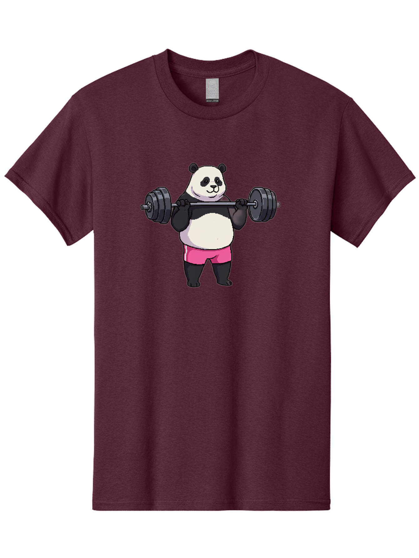 Panda-Lifting-Weights-3 Men'S Graphic Tee, 100% Cotton, Comfortable Casual Summer Wear, Machine Washable, Vintage Camera, Old Camera, Antique Camera, Black Camera, Classic Photography, Photography Equipment, Nostalgic Device, Film Camera, Baf955