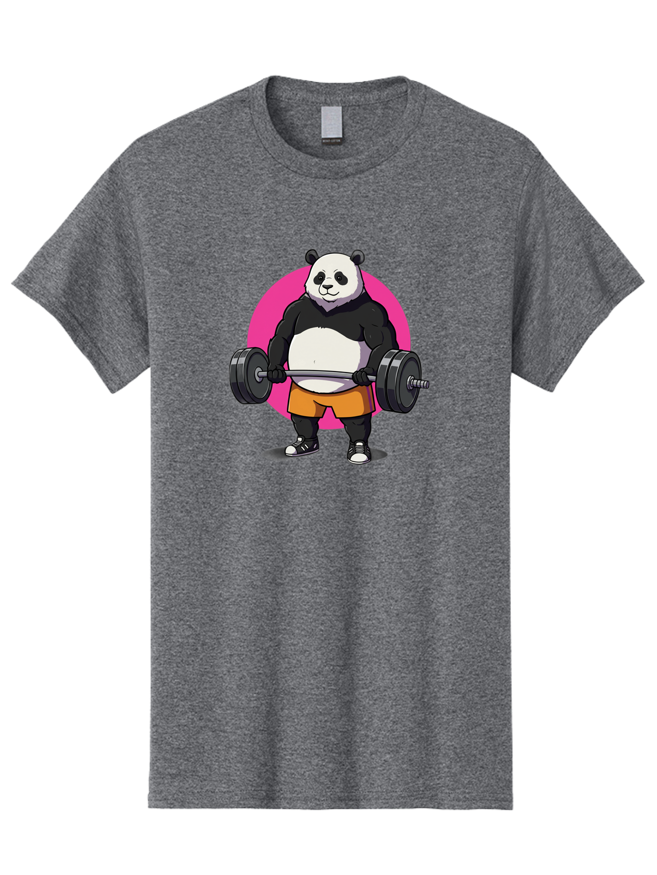 Panda-Lifting-Weights-4 Men'S Graphic Tee, 100% Cotton, Comfortable Casual Summer Wear, Machine Washable, Vintage Camera, Old Camera, Antique Camera, Black Camera, Classic Photography, Photography Equipment, Nostalgic Device, Film Camera, Baf956