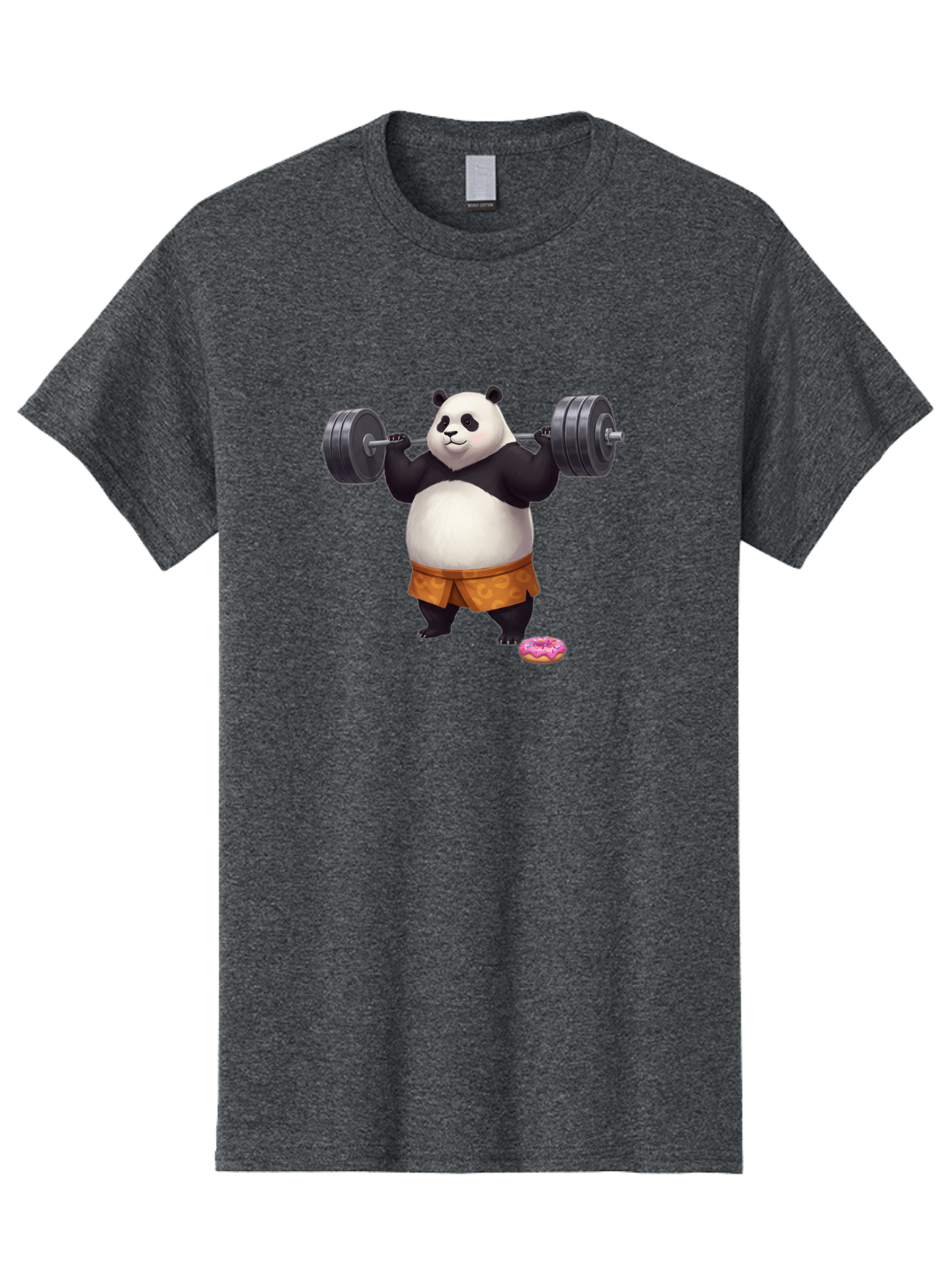 Panda-Lifting-Weights-5 Men'S Graphic Tee, 100% Cotton, Comfortable Casual Summer Wear, Machine Washable, Vintage Camera, Old Camera, Antique Camera, Black Camera, Classic Photography, Photography Equipment, Nostalgic Device, Film Camera, Baf957