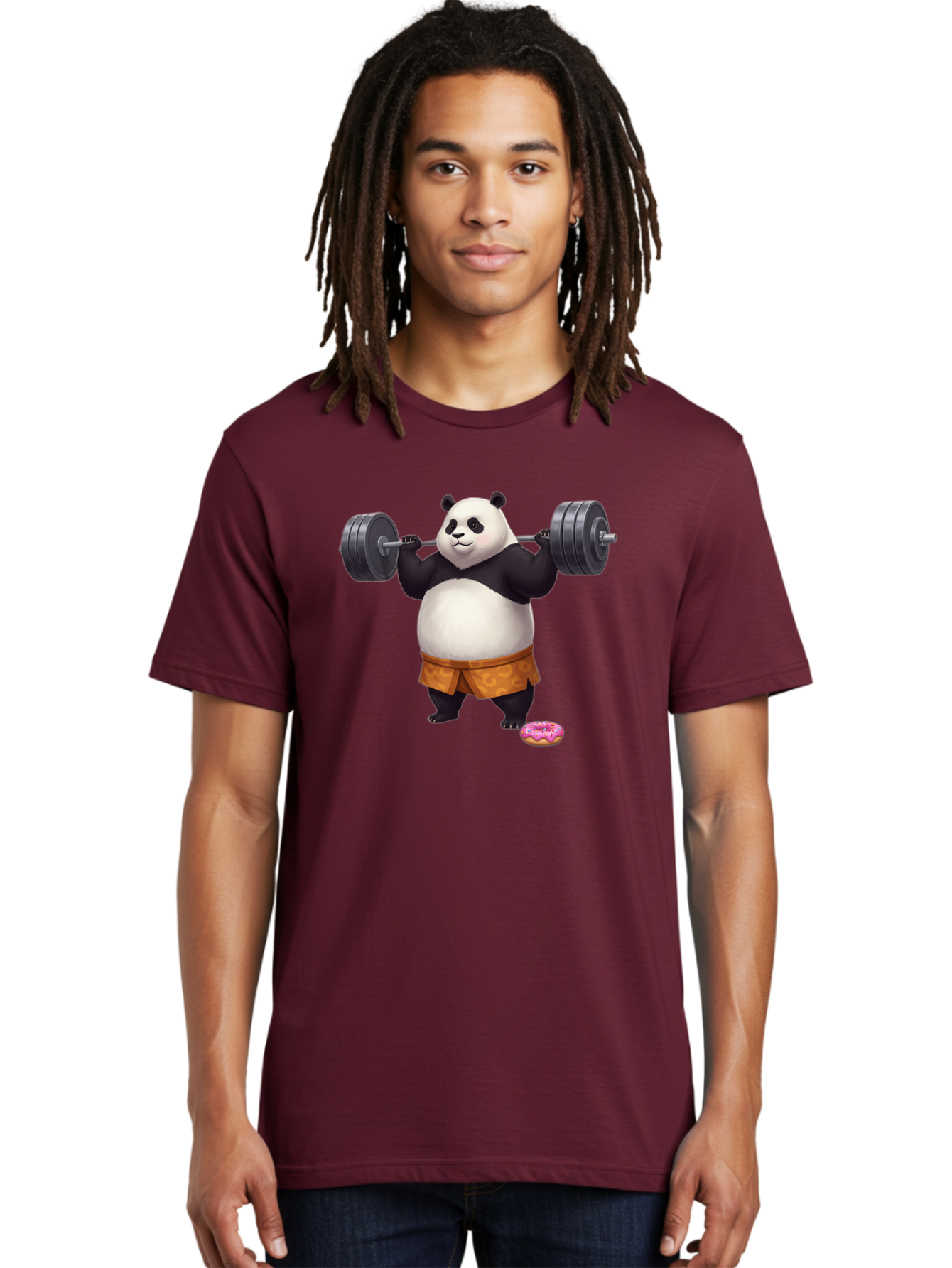Panda-Lifting-Weights-5 Men'S Graphic Tee, 100% Cotton, Comfortable Casual Summer Wear, Machine Washable, Vintage Camera, Old Camera, Antique Camera, Black Camera, Classic Photography, Photography Equipment, Nostalgic Device, Film Camera, Baf957