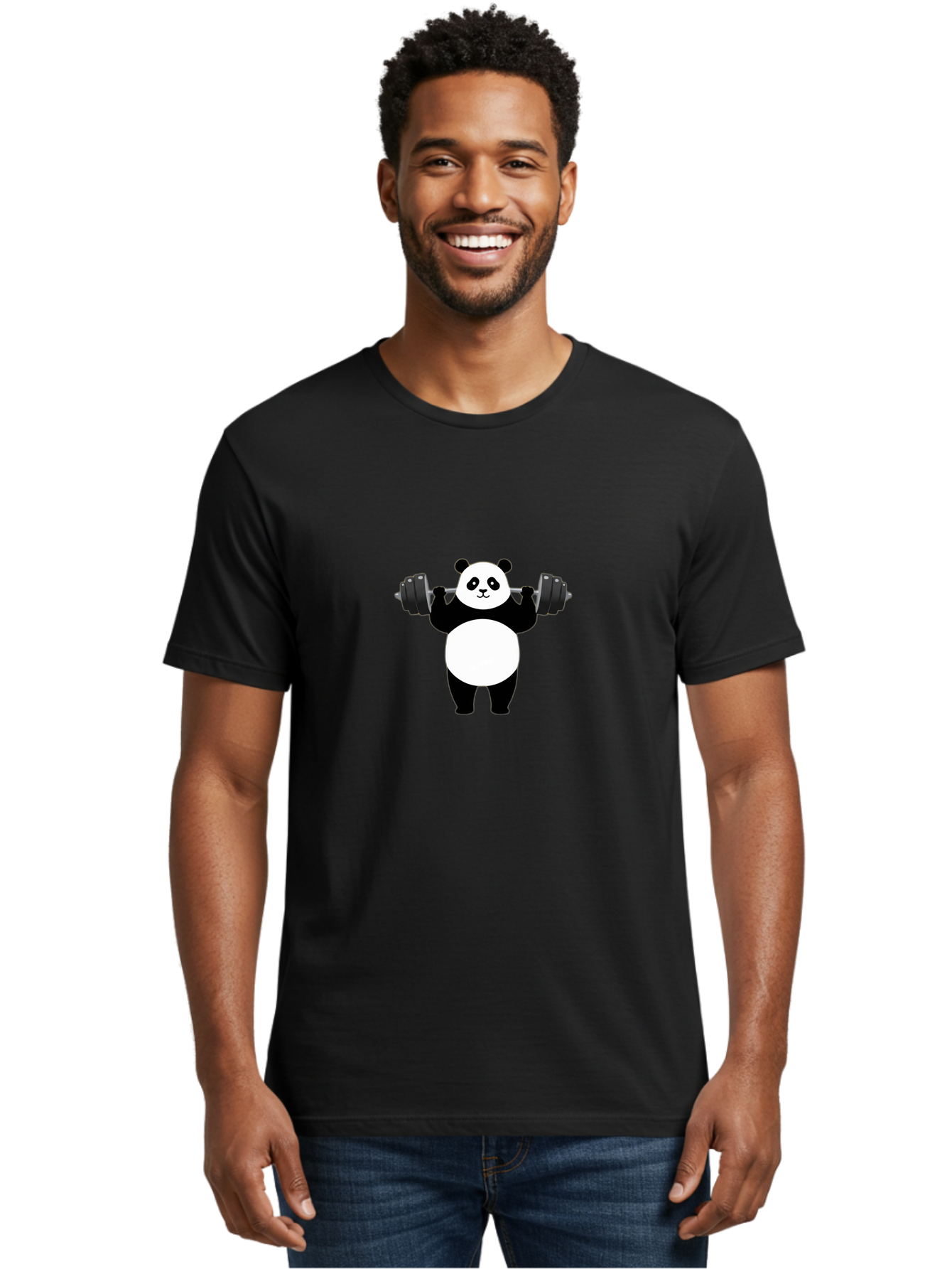 Panda-Lifting-Weights-7 Men'S Graphic Tee, 100% Cotton, Comfortable Casual Summer Wear, Machine Washable, Vintage Camera, Old Camera, Antique Camera, Black Camera, Classic Photography, Photography Equipment, Nostalgic Device, Film Camera, Baf959