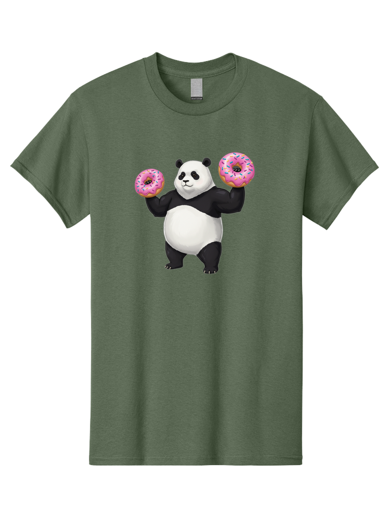 Panda-With-Donuts Men'S Graphic Tee, 100% Cotton, Comfortable Casual Summer Wear, Machine Washable, Vintage Camera, Old Camera, Antique Camera, Black Camera, Classic Photography, Photography Equipment, Nostalgic Device, Film Camera, Camera Art Baf963