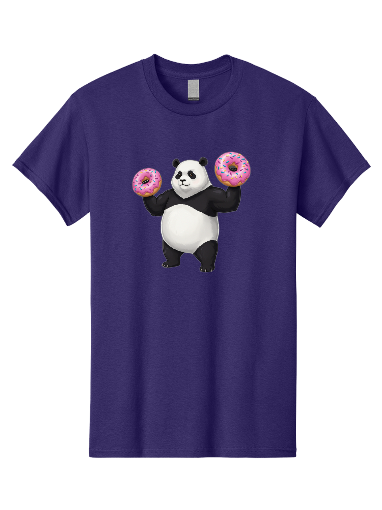 Panda-With-Donuts Men'S Graphic Tee, 100% Cotton, Comfortable Casual Summer Wear, Machine Washable, Vintage Camera, Old Camera, Antique Camera, Black Camera, Classic Photography, Photography Equipment, Nostalgic Device, Film Camera, Camera Art Baf963