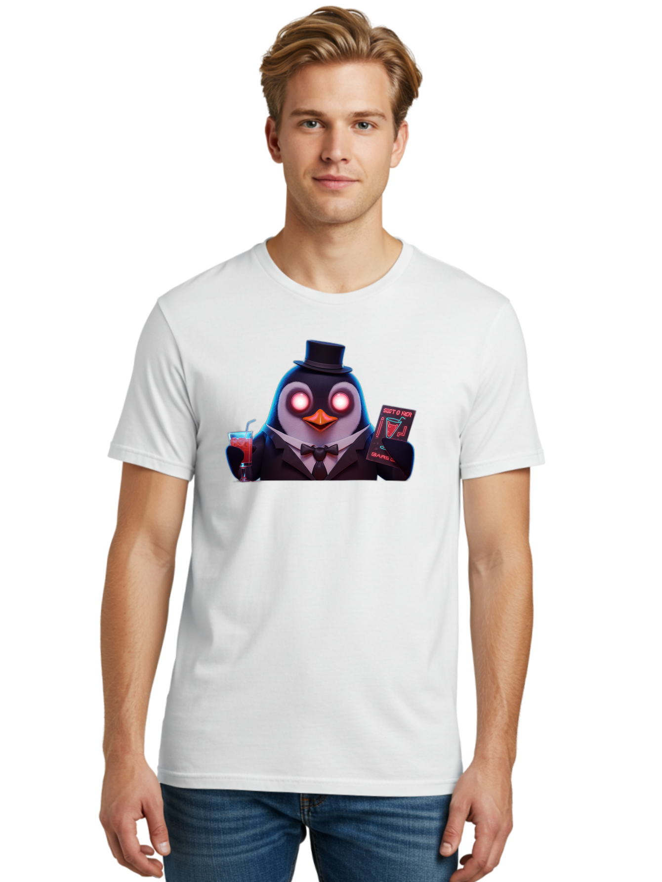 Penguin-Agent Men'S Graphic Tee, 100% Cotton, Comfortable Casual Summer Wear, Machine Washable, Vintage Camera, Old Camera, Antique Camera, Black Camera, Classic Photography, Photography Equipment, Nostalgic Device, Film Camera, Camera Art Baf964