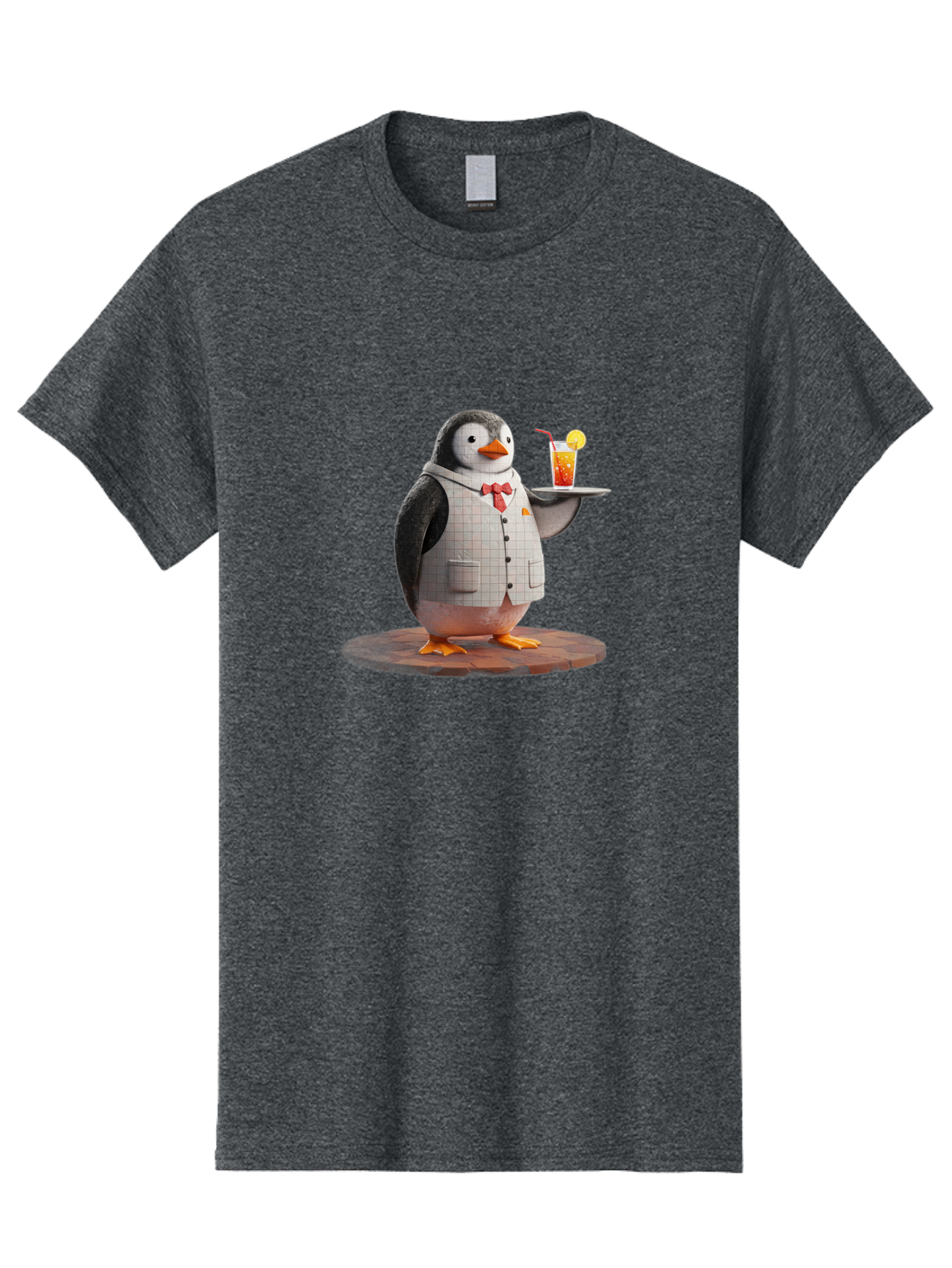 Penguin-Bartender-11 Men'S Graphic Tee, 100% Cotton, Comfortable Casual Summer Wear, Machine Washable, Vintage Camera, Old Camera, Antique Camera, Black Camera, Classic Photography, Photography Equipment, Nostalgic Device, Film Camera, Baf968