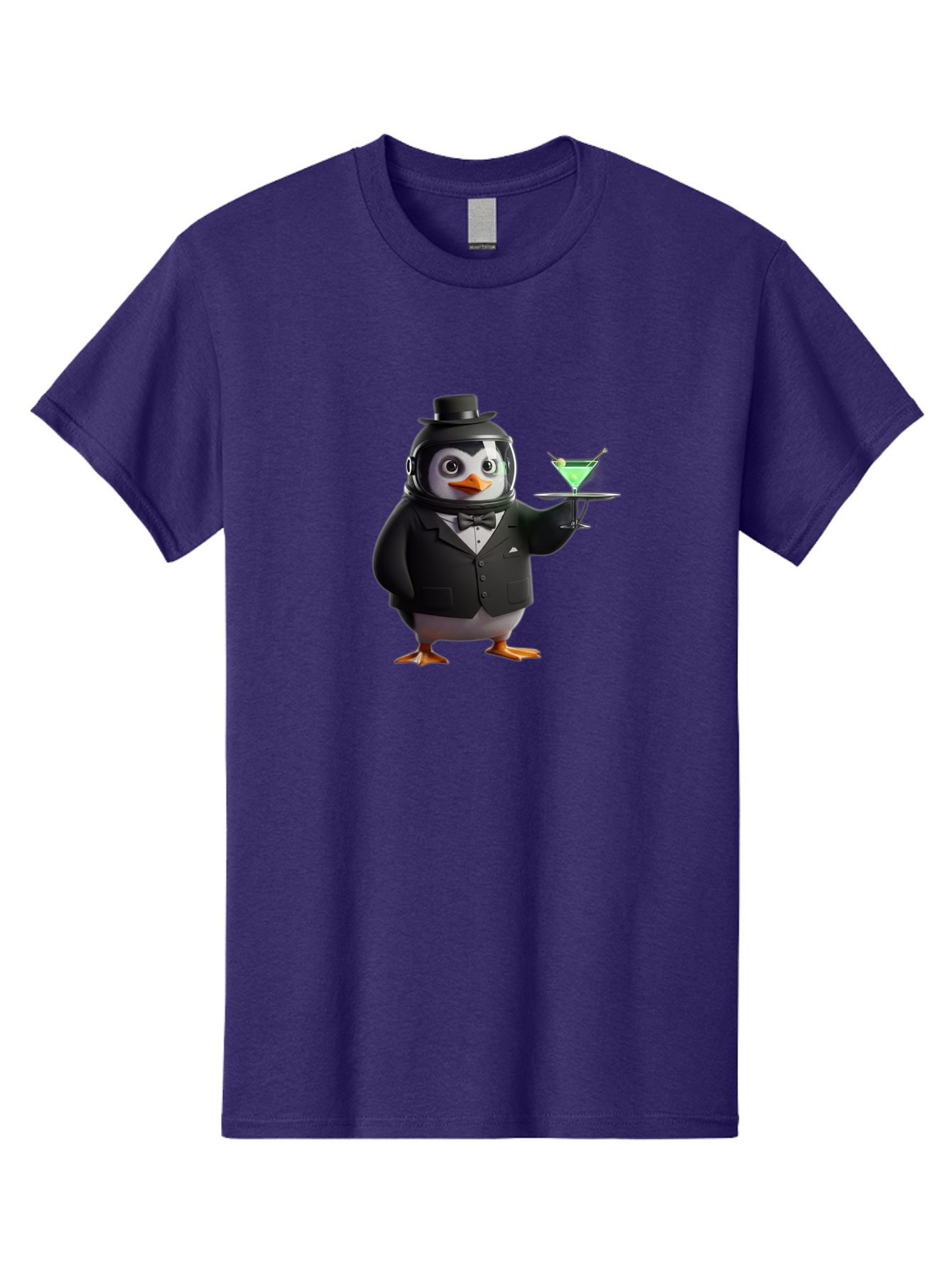 Penguin-Bartender-12 Men'S Graphic Tee, 100% Cotton, Comfortable Casual Summer Wear, Machine Washable, Vintage Camera, Old Camera, Antique Camera, Black Camera, Classic Photography, Photography Equipment, Nostalgic Device, Film Camera, Baf969