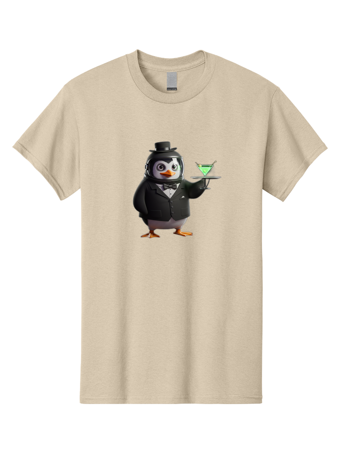 Penguin-Bartender-12 Men'S Graphic Tee, 100% Cotton, Comfortable Casual Summer Wear, Machine Washable, Vintage Camera, Old Camera, Antique Camera, Black Camera, Classic Photography, Photography Equipment, Nostalgic Device, Film Camera, Baf969