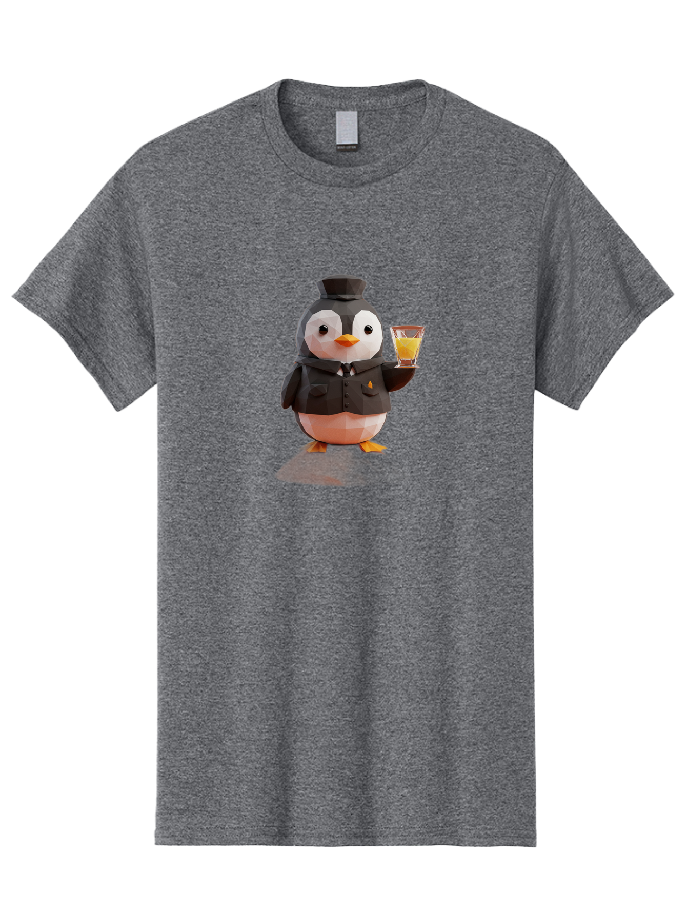 Penguin-Bartender-4 Men'S Graphic Tee, 100% Cotton, Comfortable Casual Summer Wear, Machine Washable, Vintage Camera, Old Camera, Antique Camera, Black Camera, Classic Photography, Photography Equipment, Nostalgic Device, Film Camera, Baf974
