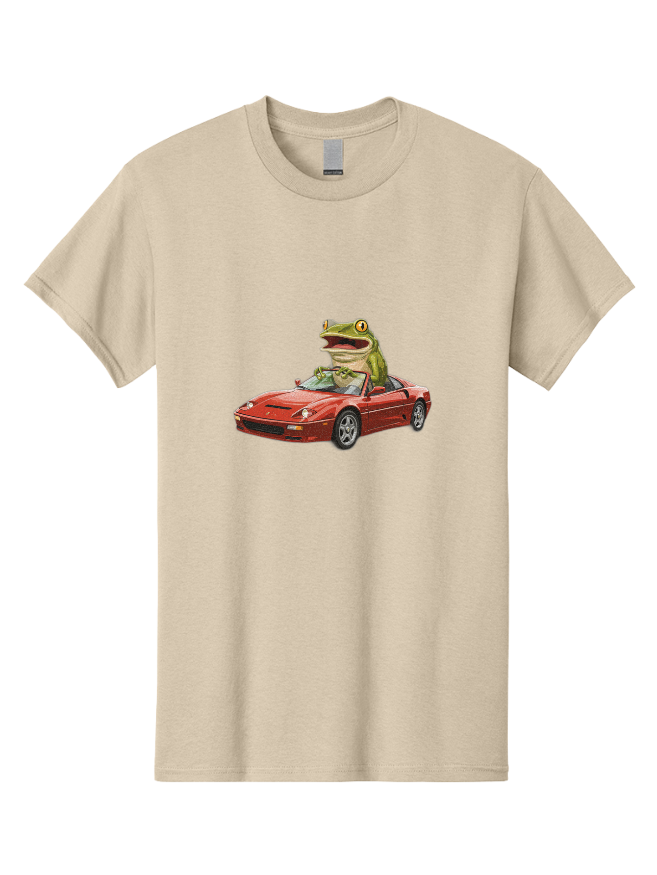 Pepe-Frog-In-Ferrari Men'S Graphic Tee, 100% Cotton, Comfortable Casual Summer Wear, Machine Washable, Vintage Camera, Old Camera, Antique Camera, Black Camera, Classic Photography, Photography Equipment, Nostalgic Device, Film Camera, Baf994