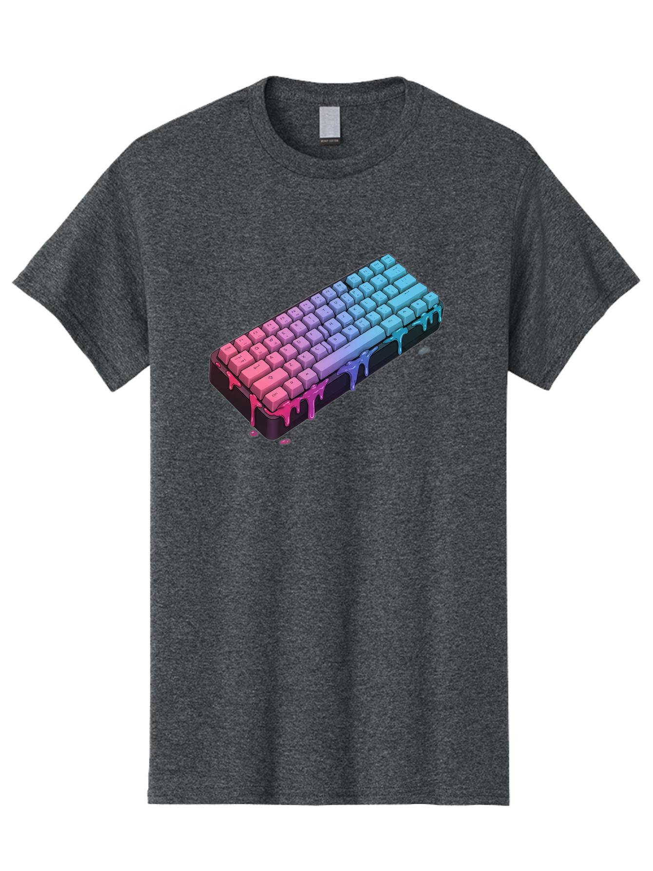 Rainbow-Keyboard Men'S Graphic Tee, 100% Cotton, Comfortable Casual Summer Wear, Machine Washable, Vintage Camera, Old Camera, Antique Camera, Black Camera, Classic Photography, Photography Equipment, Nostalgic Device, Film Camera, Camera Art Bag001