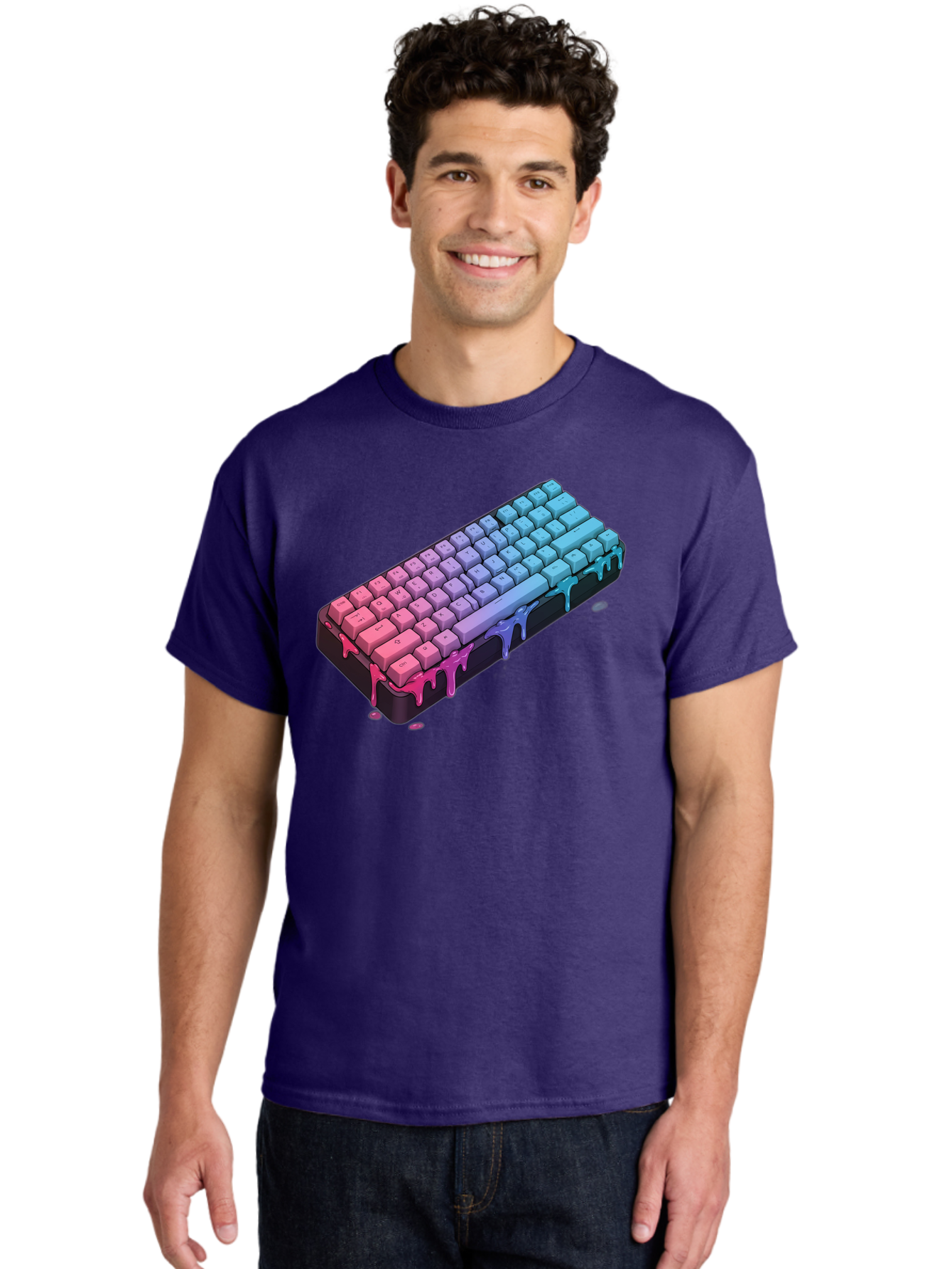 Rainbow-Keyboard Men'S Graphic Tee, 100% Cotton, Comfortable Casual Summer Wear, Machine Washable, Vintage Camera, Old Camera, Antique Camera, Black Camera, Classic Photography, Photography Equipment, Nostalgic Device, Film Camera, Camera Art Bag001