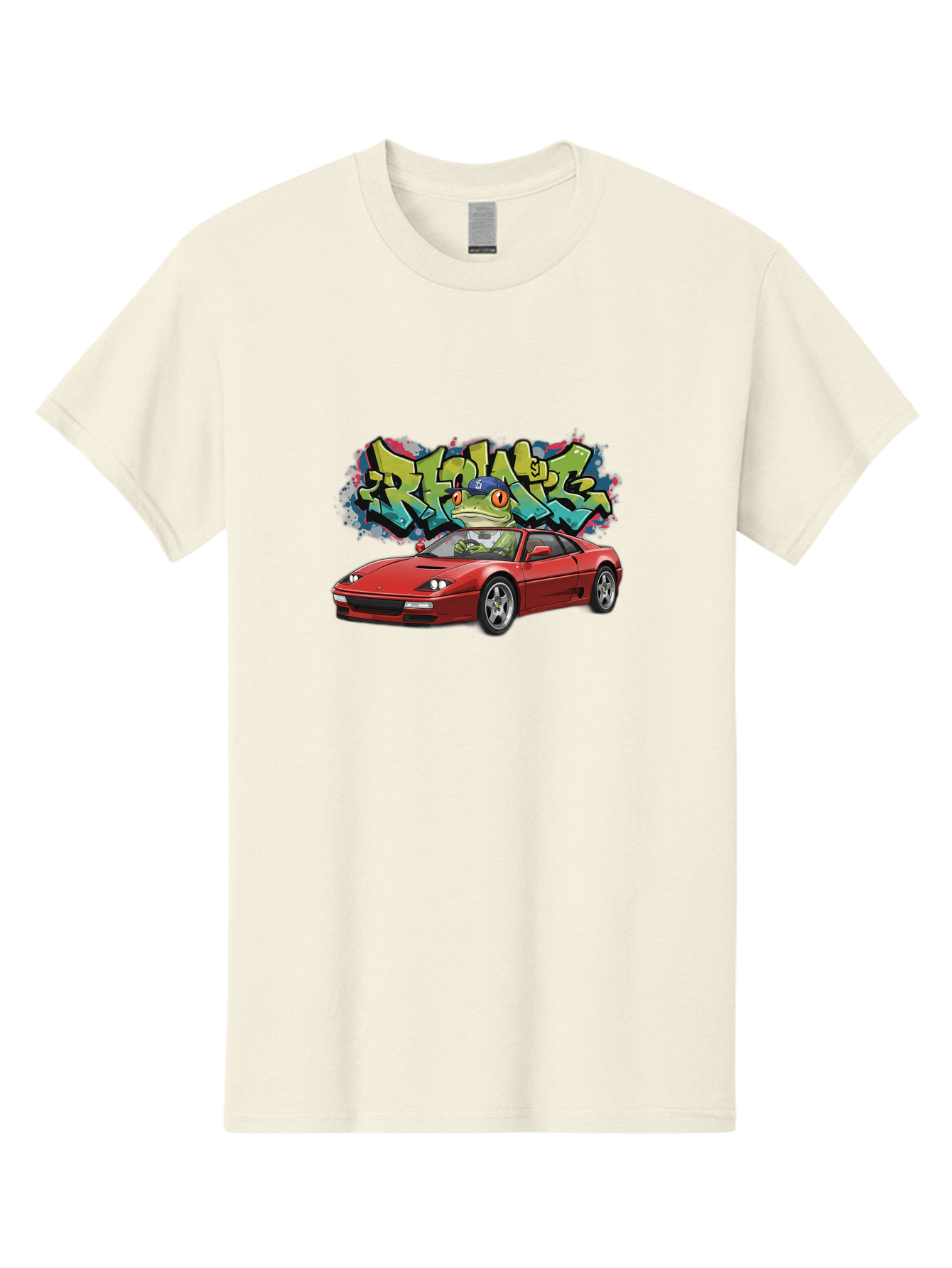 Ribbit-Ferrari Men'S Graphic Tee, 100% Cotton, Comfortable Casual Summer Wear, Machine Washable, Vintage Camera, Old Camera, Antique Camera, Black Camera, Classic Photography, Photography Equipment, Nostalgic Device, Film Camera, Camera Art Bag002