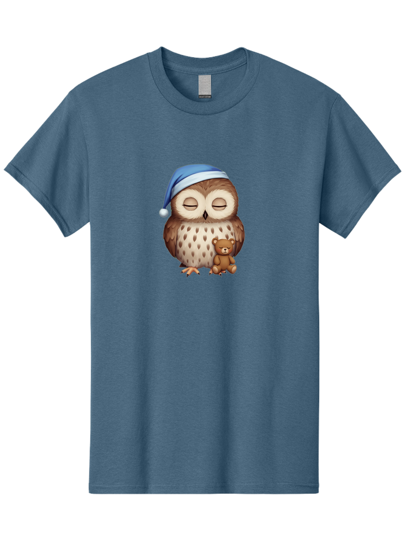 Sleeping-Owl-With-Teddy Men'S Graphic Tee, 100% Cotton, Comfortable Casual Summer Wear, Machine Washable, Vintage Camera, Old Camera, Antique Camera, Black Camera, Classic Photography, Photography Equipment, Nostalgic Device, Film Camera, Bag013