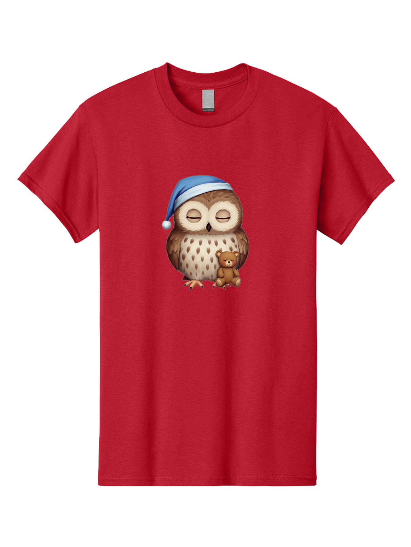 Sleeping-Owl-With-Teddy Men'S Graphic Tee, 100% Cotton, Comfortable Casual Summer Wear, Machine Washable, Vintage Camera, Old Camera, Antique Camera, Black Camera, Classic Photography, Photography Equipment, Nostalgic Device, Film Camera, Bag013