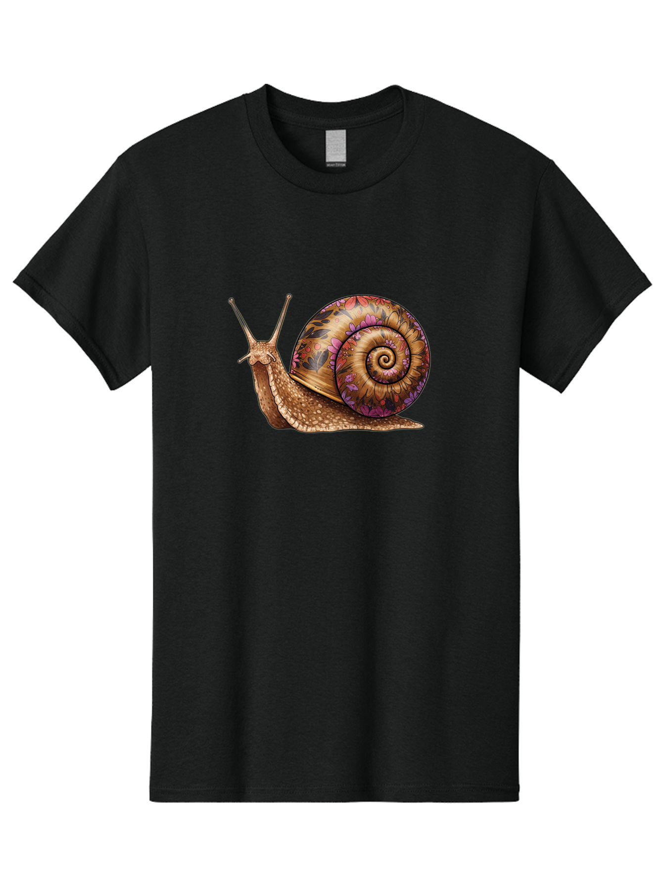 Snail-1 Men'S Graphic Tee, 100% Cotton, Comfortable Casual Summer Wear, Machine Washable, Vintage Camera, Old Camera, Antique Camera, Black Camera, Classic Photography, Photography Equipment, Nostalgic Device, Film Camera, Camera Art Bag015