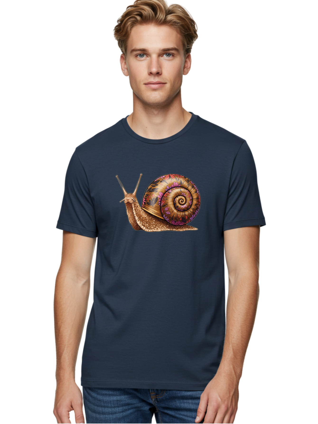 Snail-1 Men'S Graphic Tee, 100% Cotton, Comfortable Casual Summer Wear, Machine Washable, Vintage Camera, Old Camera, Antique Camera, Black Camera, Classic Photography, Photography Equipment, Nostalgic Device, Film Camera, Camera Art Bag015
