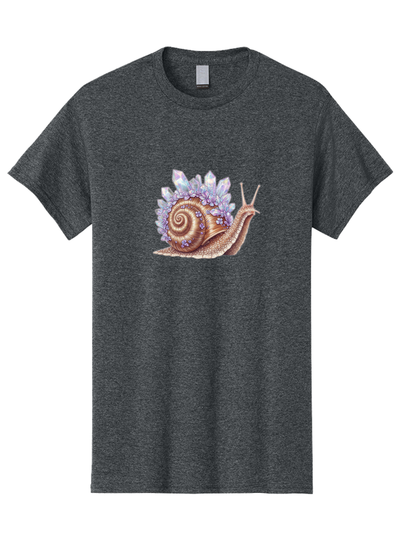 Snail-With-Crystals Men'S Graphic Tee, 100% Cotton, Comfortable Casual Summer Wear, Machine Washable, Vintage Camera, Old Camera, Antique Camera, Black Camera, Classic Photography, Photography Equipment, Nostalgic Device, Film Camera, Bag019