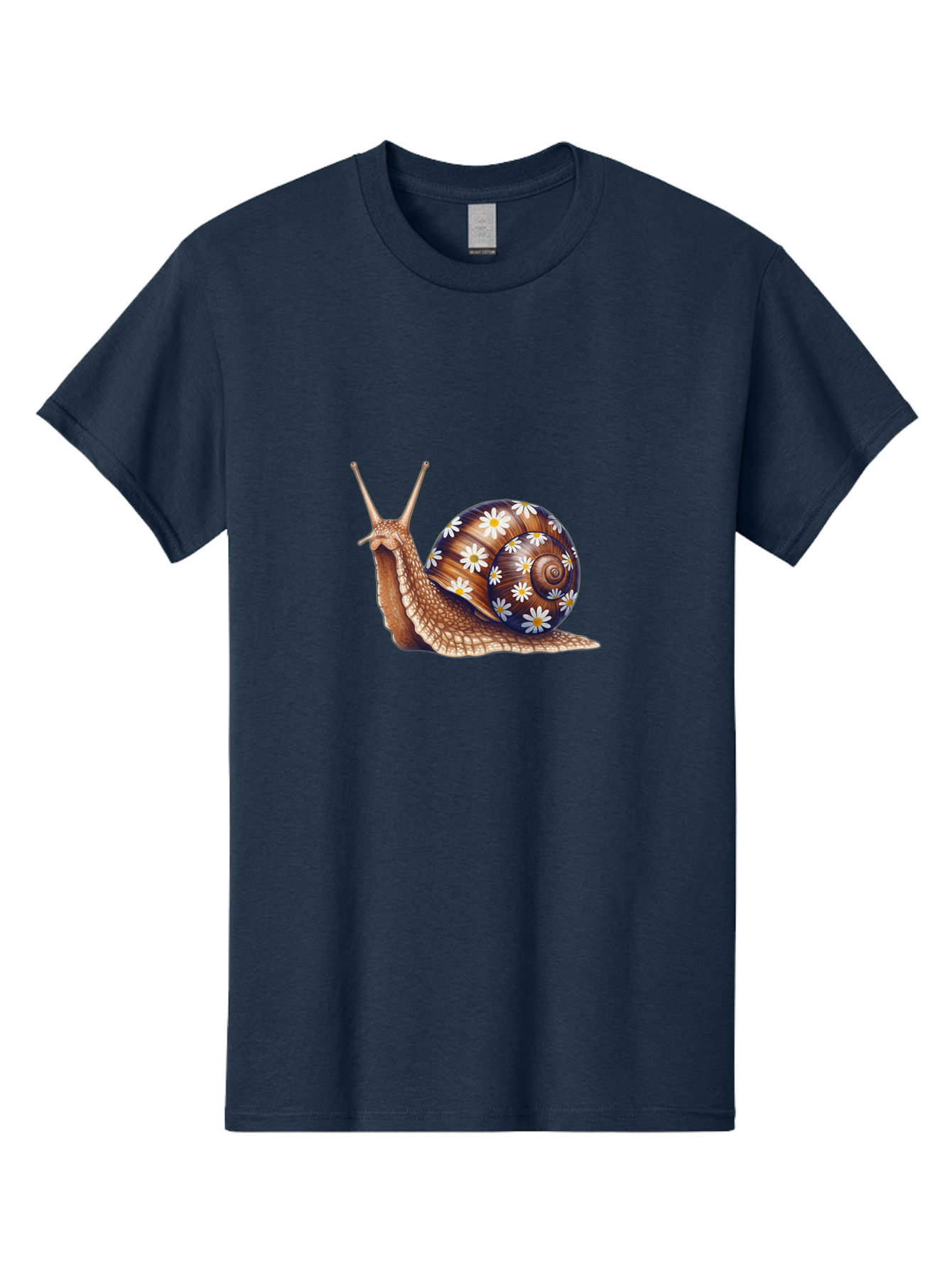 Snail-With-Flowers Men'S Graphic Tee, 100% Cotton, Comfortable Casual Summer Wear, Machine Washable, Vintage Camera, Old Camera, Antique Camera, Black Camera, Classic Photography, Photography Equipment, Nostalgic Device, Film Camera, Bag022
